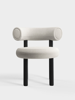Black Wood & Ivory Alpine Boucle / Alpine - Ivory (0101)