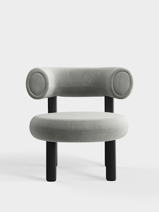 Black Wood & Silver Royal Velvet / Royal - Silver (125)