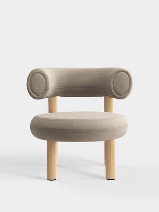 Brushed Natural Wood & Clay Linara Linen / Linara - Clay (93)