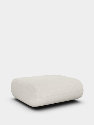 Ivory Alpine Boucle / Ottoman / Alpine - Ivory (0101)