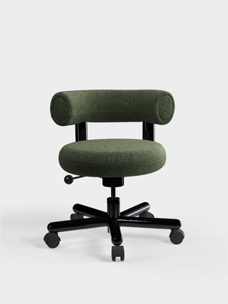 Forest Alpine Boucle / Polished Black Steel / Alpine - Forest (0162)