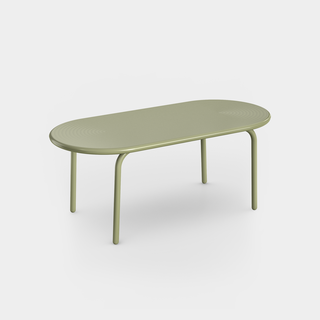 Moss Weather-Resistant Aluminium / Large Obround