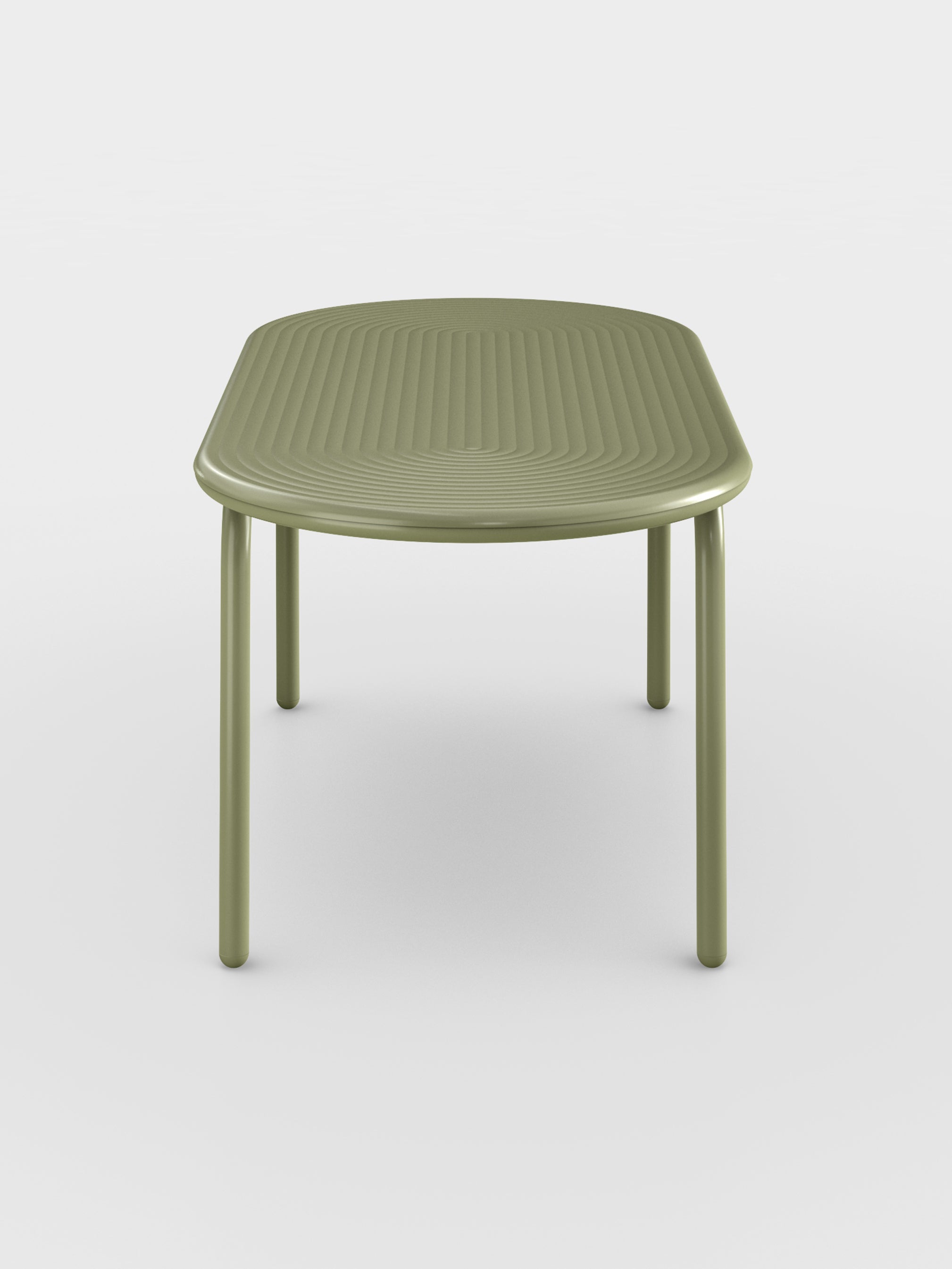 Groove Large Obround Outdoor Table