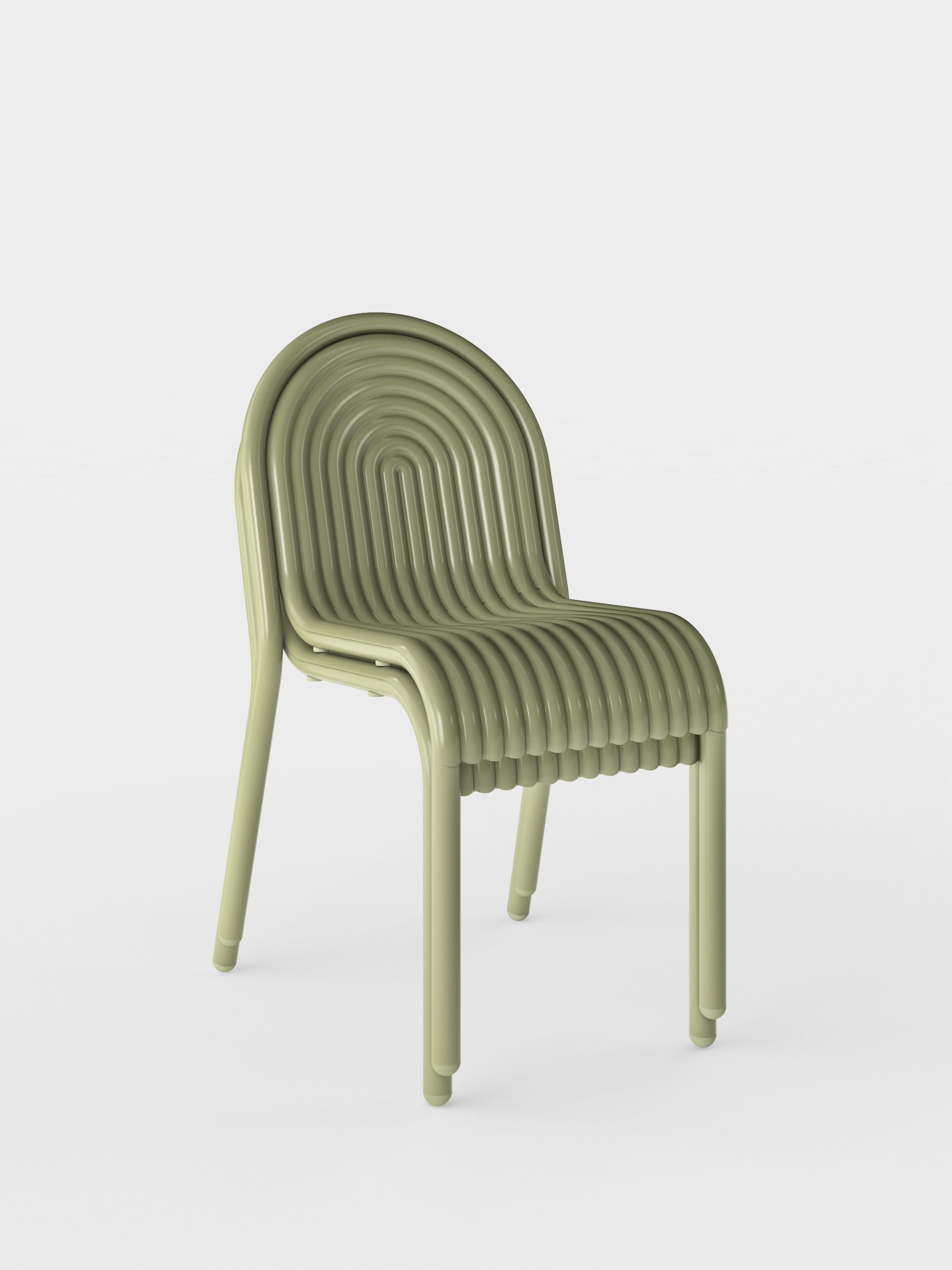 Groove Outdoor Side Chair