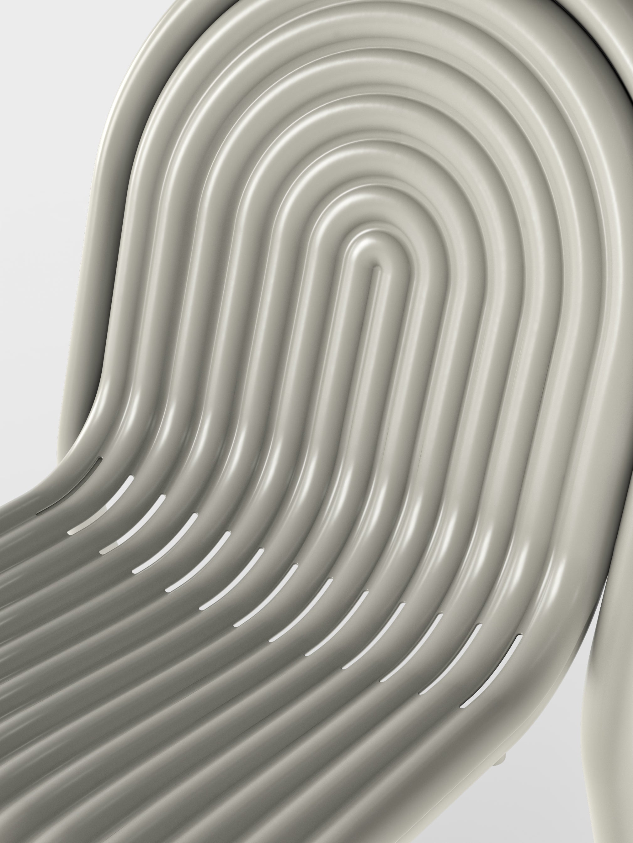 Groove Outdoor Side Chair