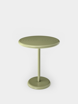 Moss Weather-Resistant Aluminium / Small Round