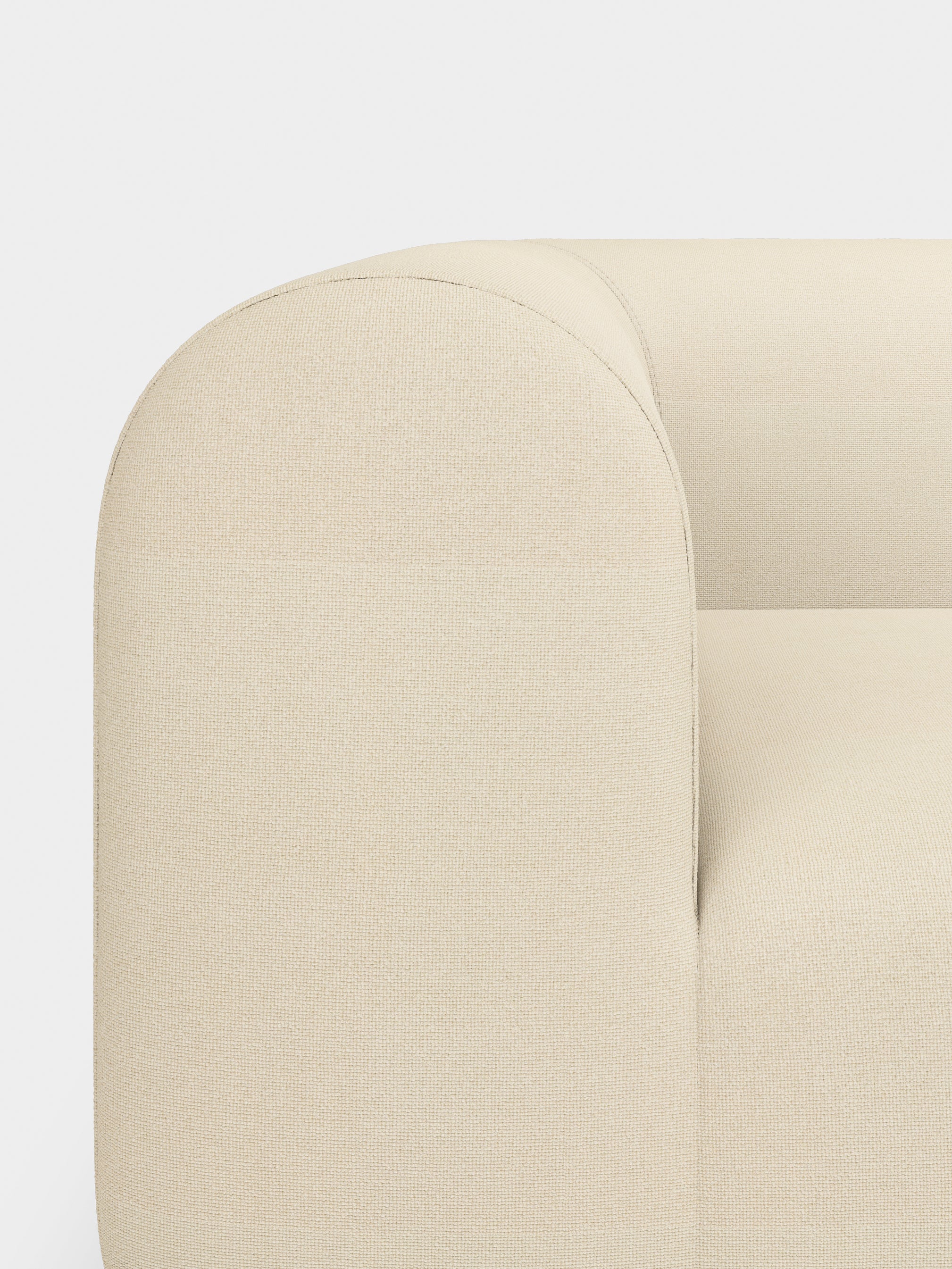 Plump 2.5-Seater Fixed Sofa