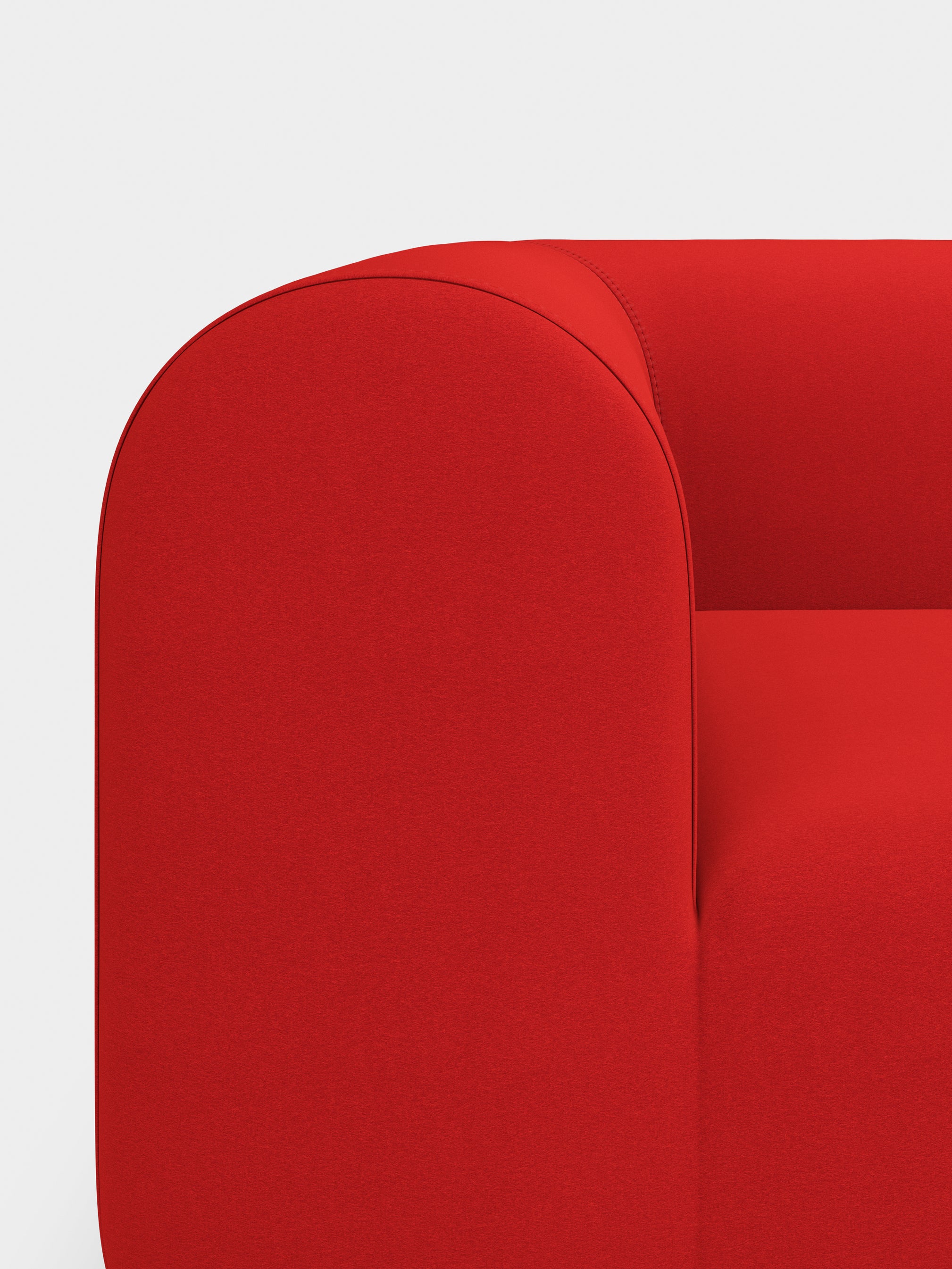 Plump 2.5-Seater Fixed Sofa