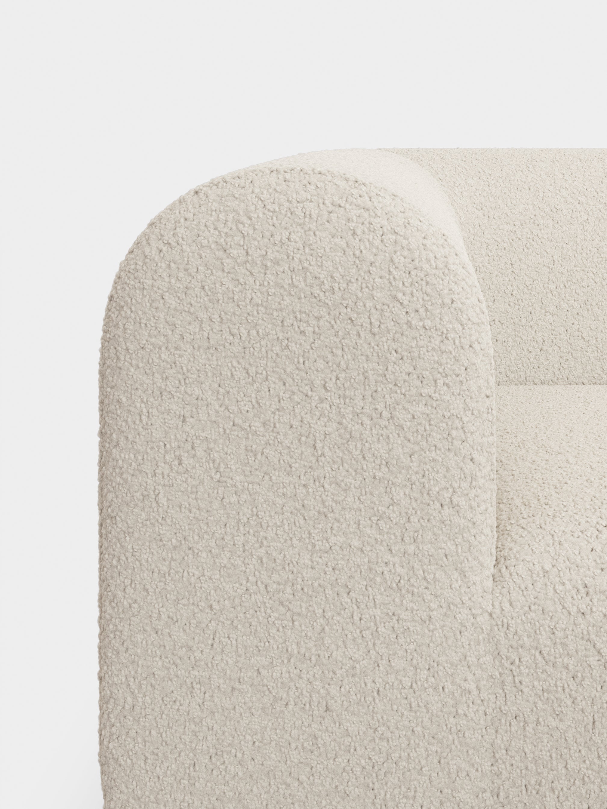 Plump 2.5-Seater Fixed Sofa