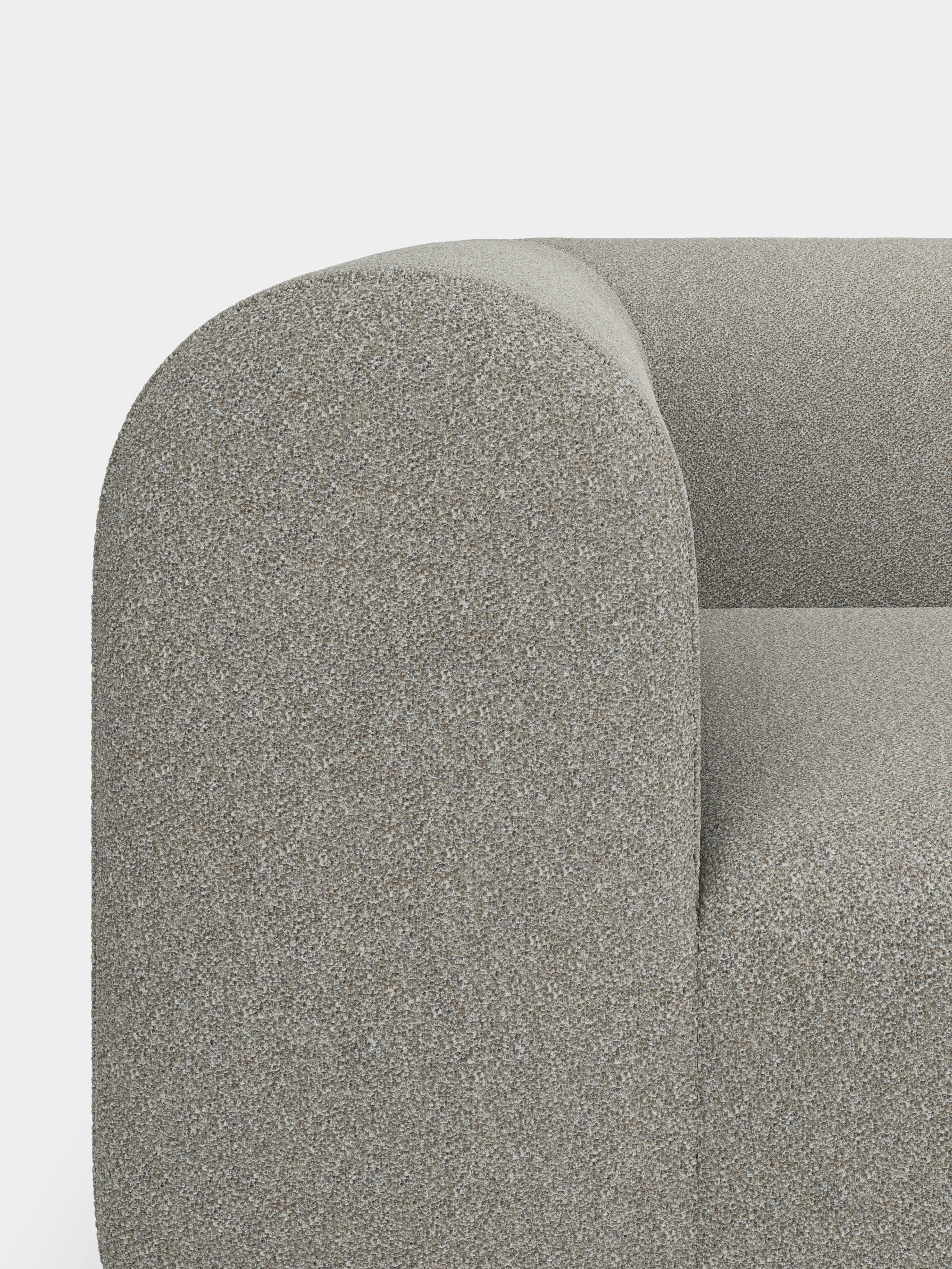Plump 2.5-Seater Fixed Sofa
