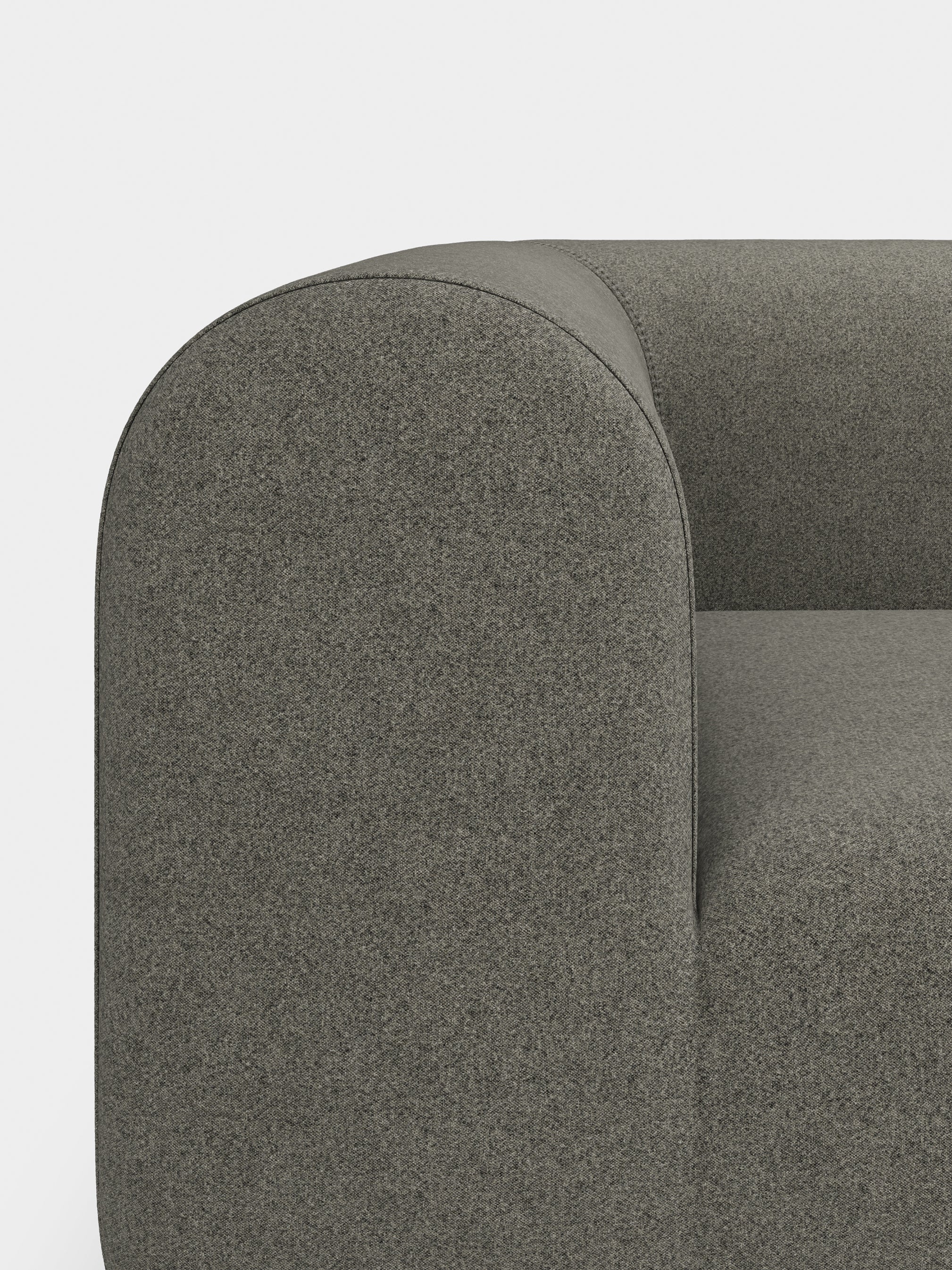 Plump 2.5-Seater Fixed Sofa