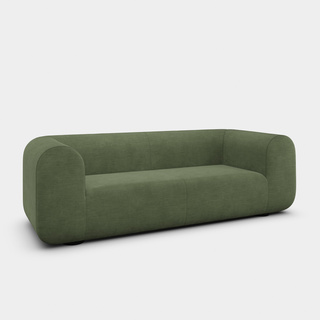 Tarragon Linara Linen / 2.5-Seater Fixed Sofa / Linara - Tarragon (100)