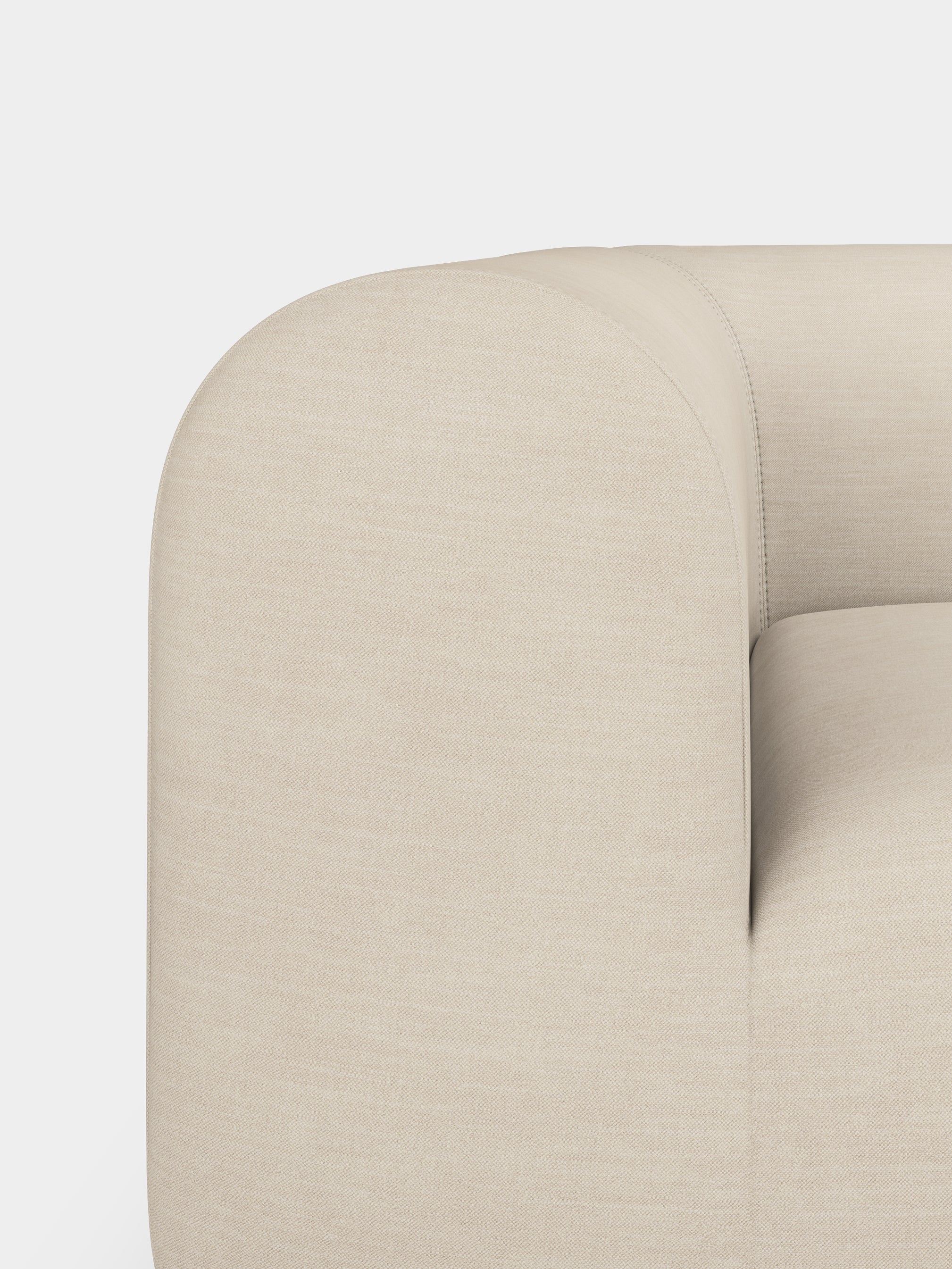 Plump 2.5-Seater Right Chaise Longue Modular Sofa