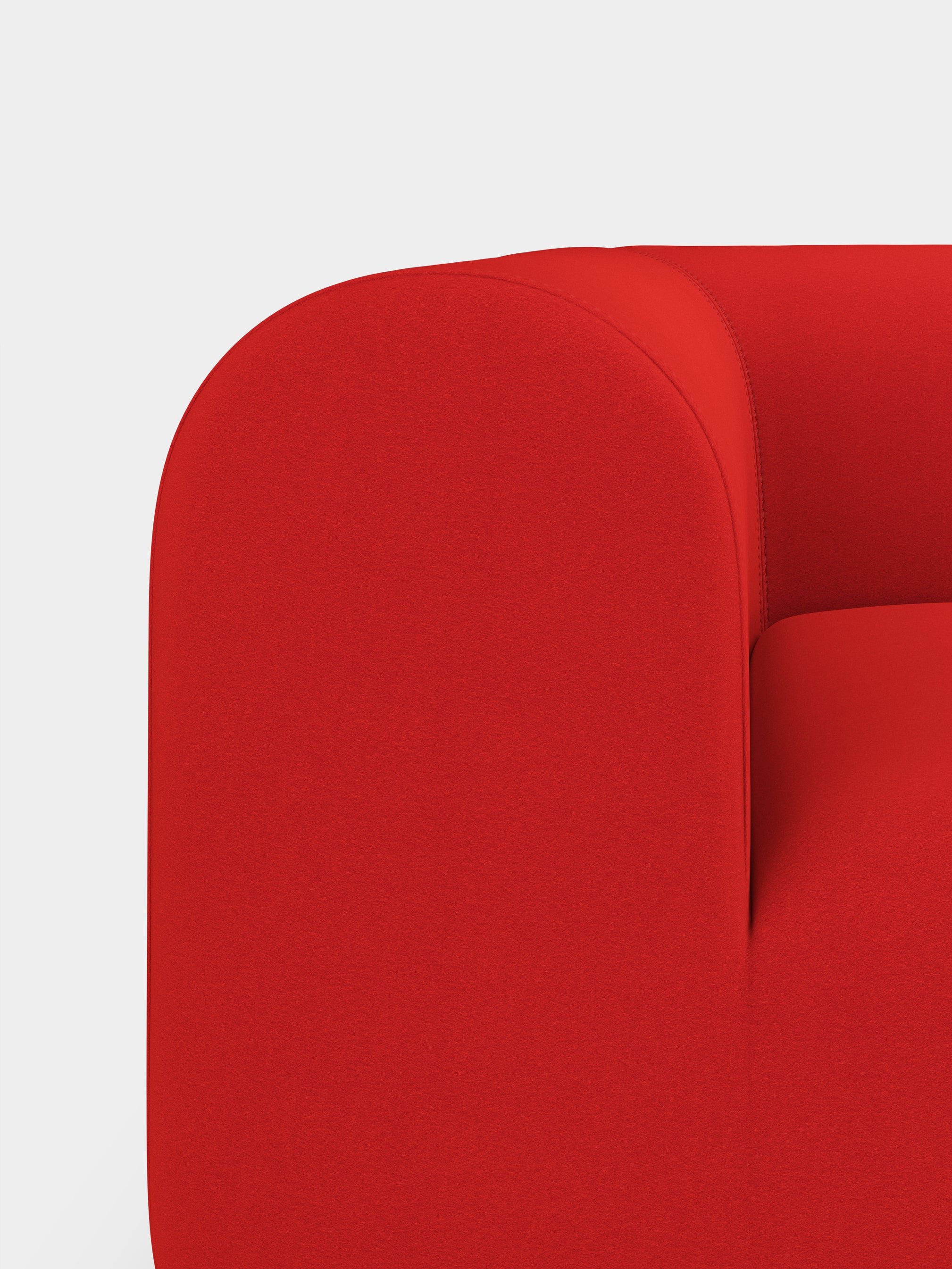 Plump 2.5-Seater Right Chaise Longue Modular Sofa