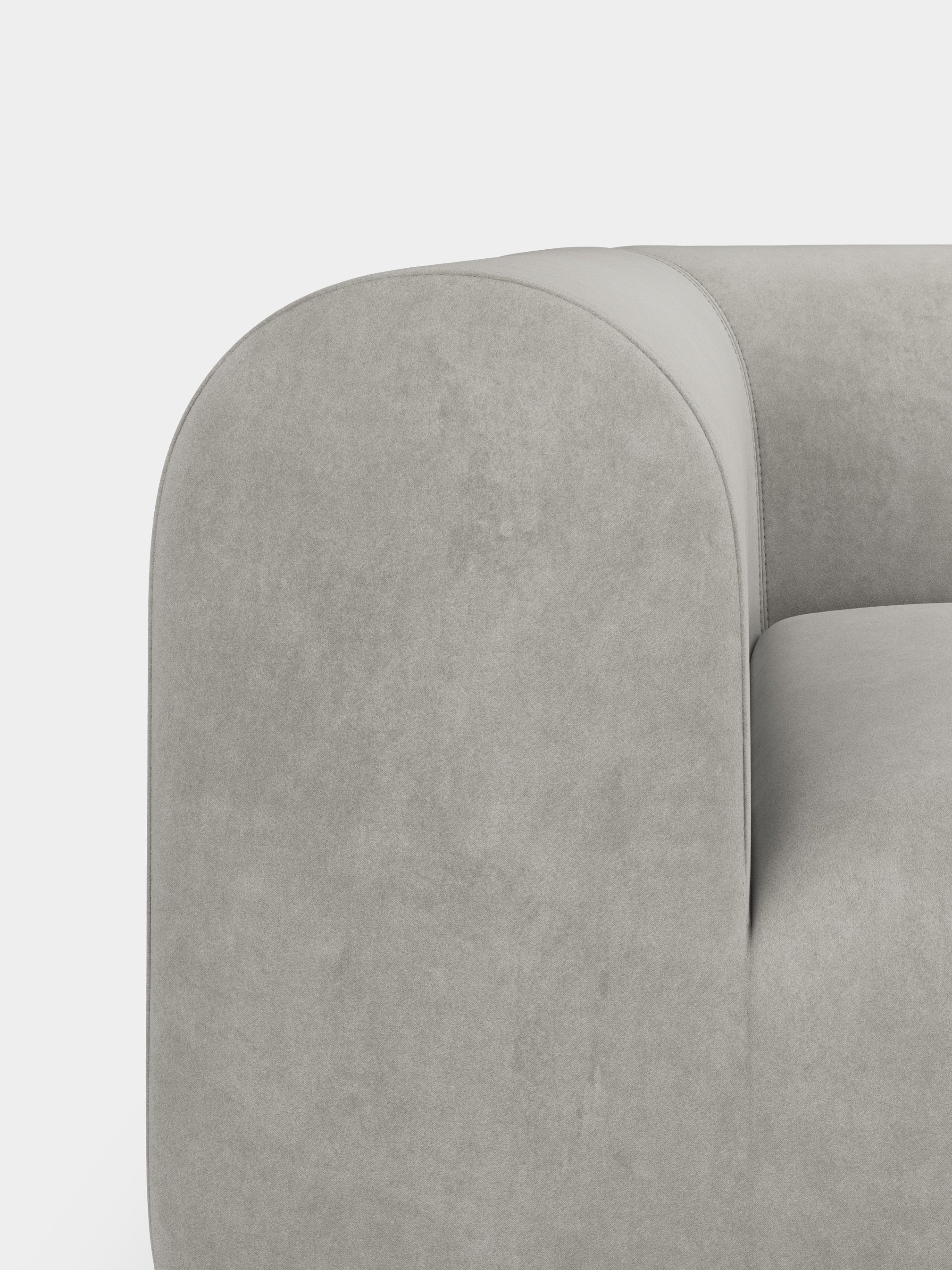 Plump 2.5-Seater Right Chaise Longue Modular Sofa
