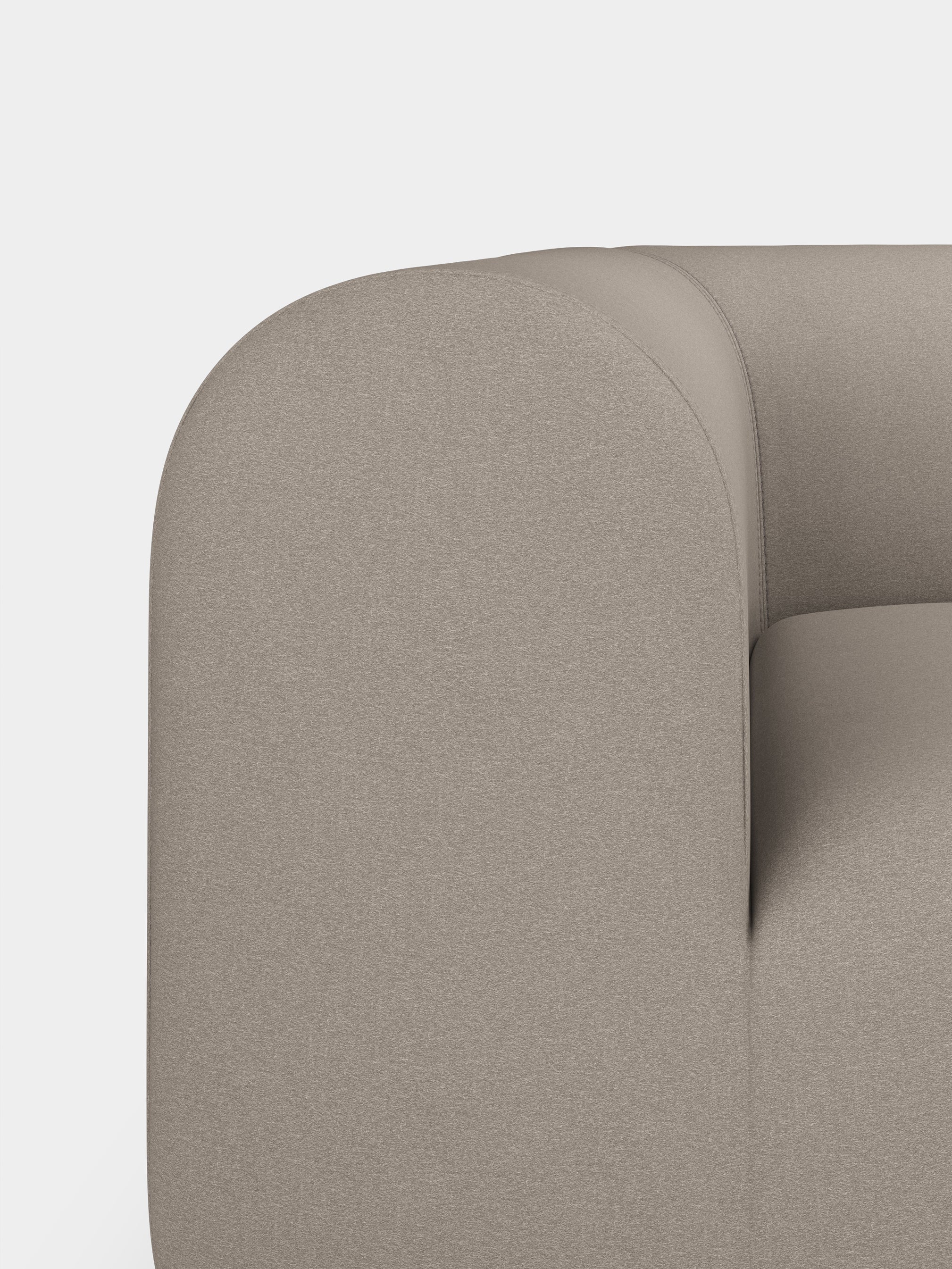 Plump 2.5-Seater Right Chaise Longue Modular Sofa