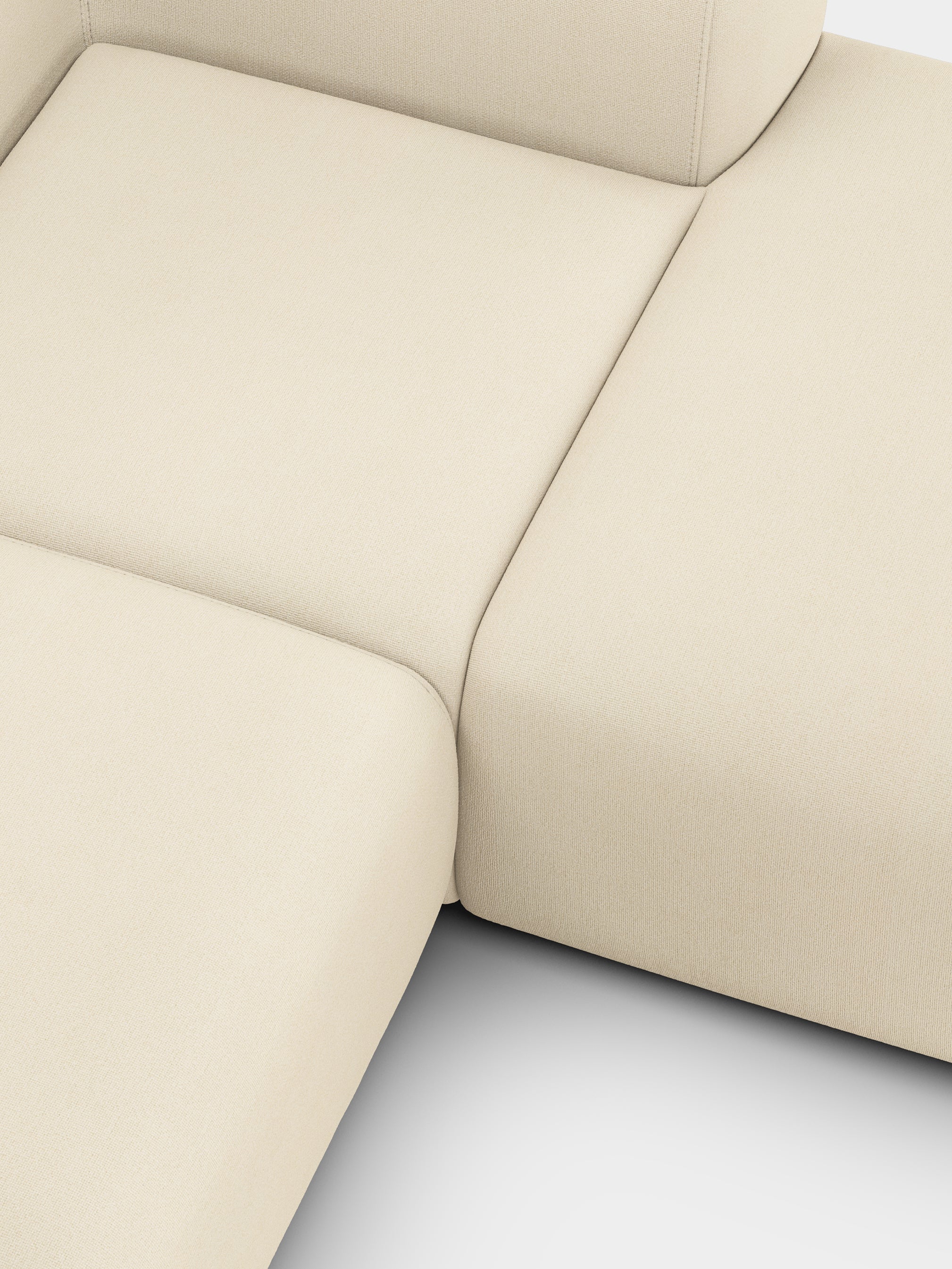 Plump 2.5-Seater Right Chaise Longue Modular Sofa