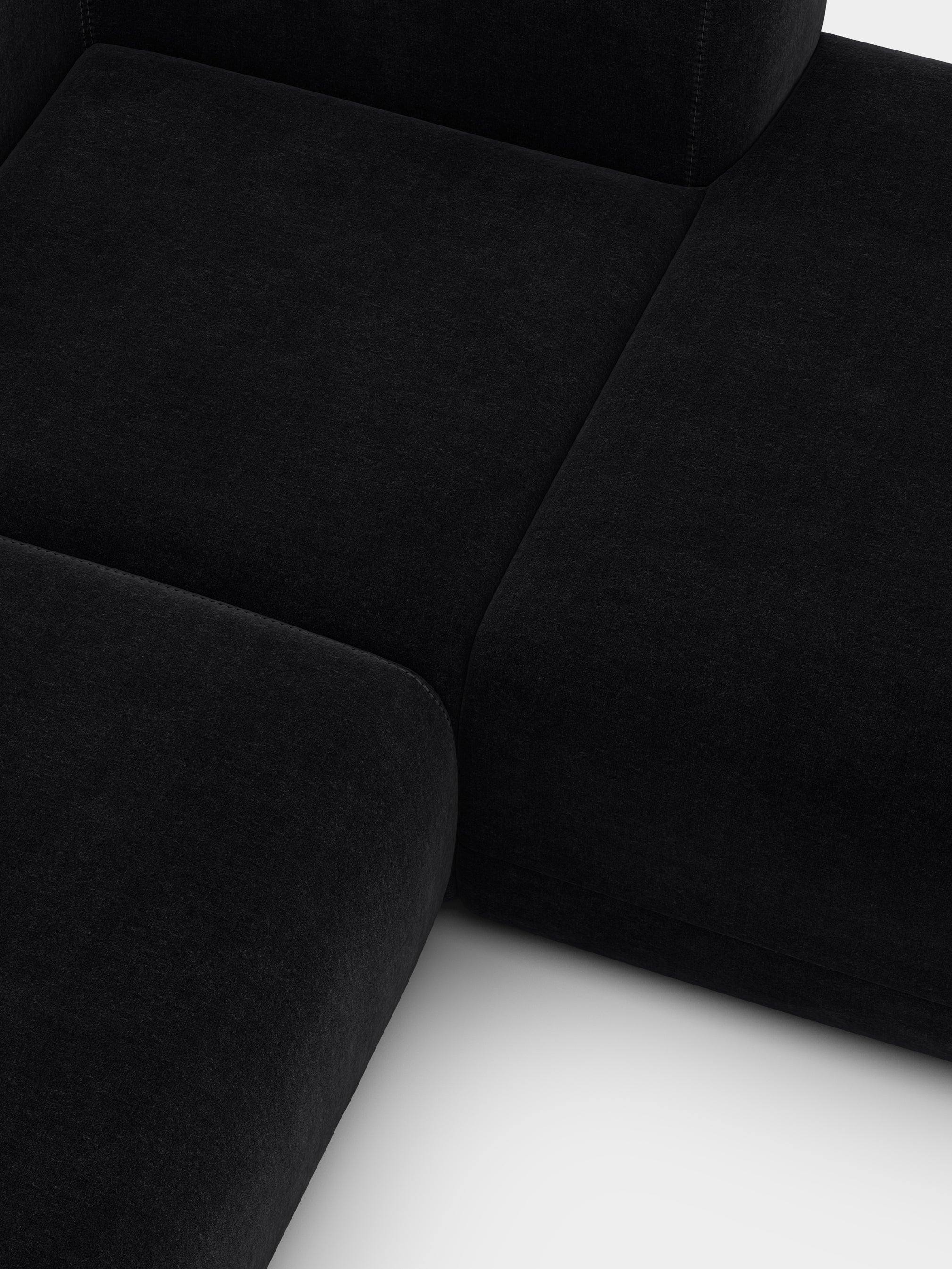 Plump 2.5-Seater Right Chaise Longue Modular Sofa