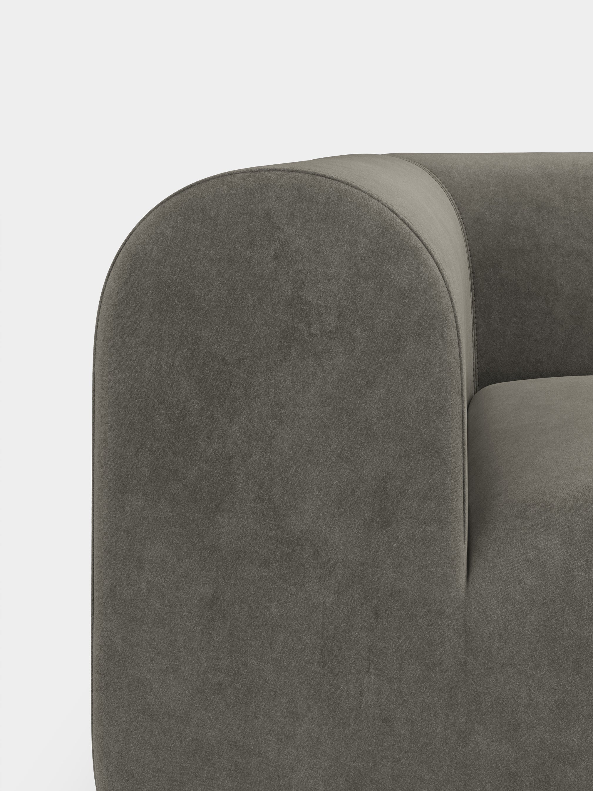 Plump 2.5-Seater Right Chaise Longue Modular Sofa