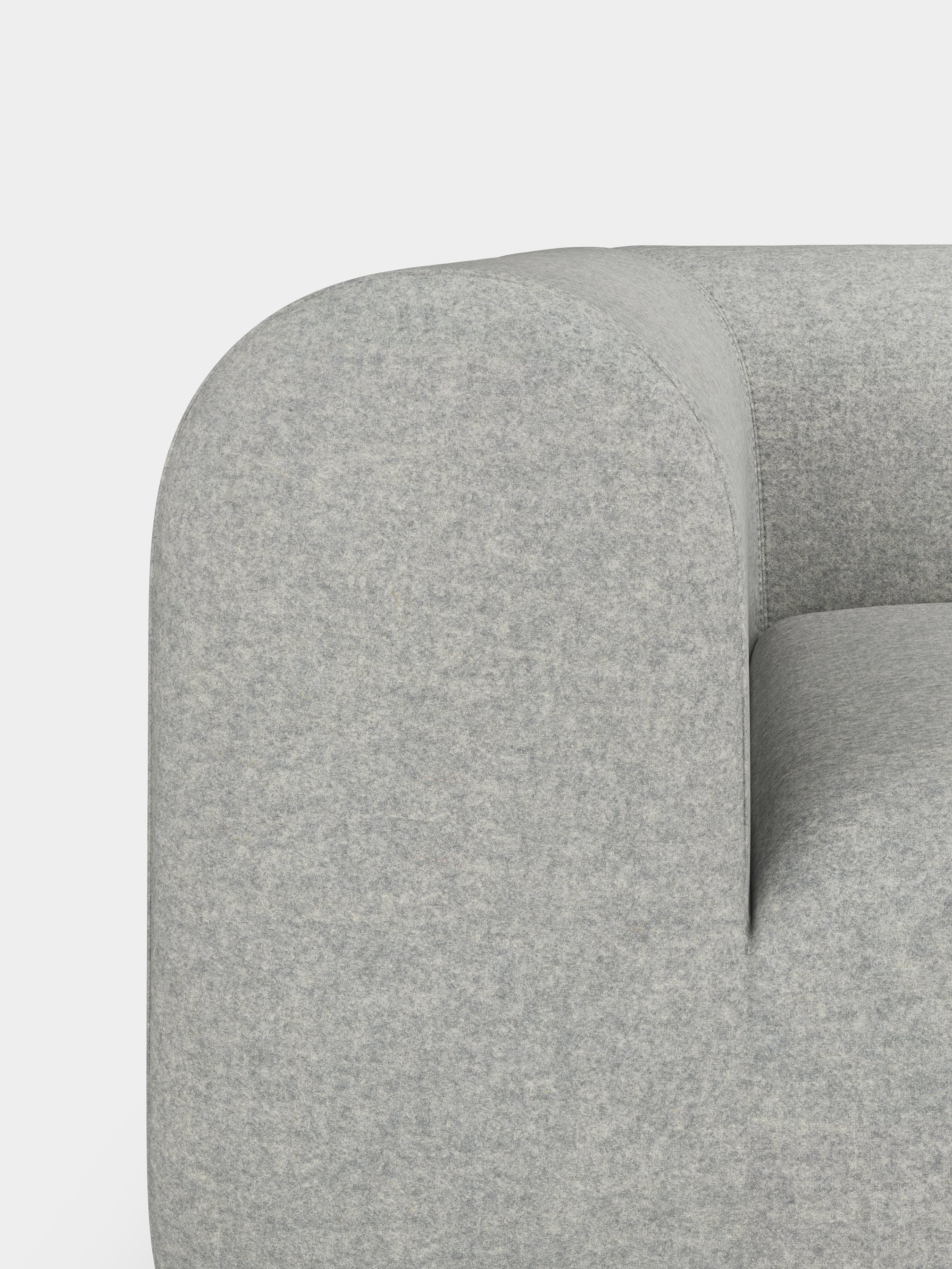 Plump 2.5-Seater Right Chaise Longue Modular Sofa