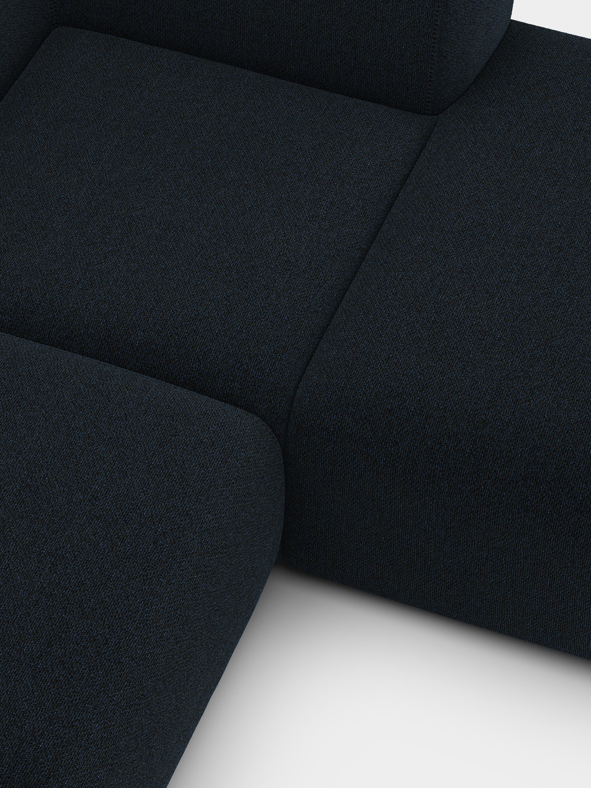 Plump 2.5-Seater Right Chaise Longue Modular Sofa