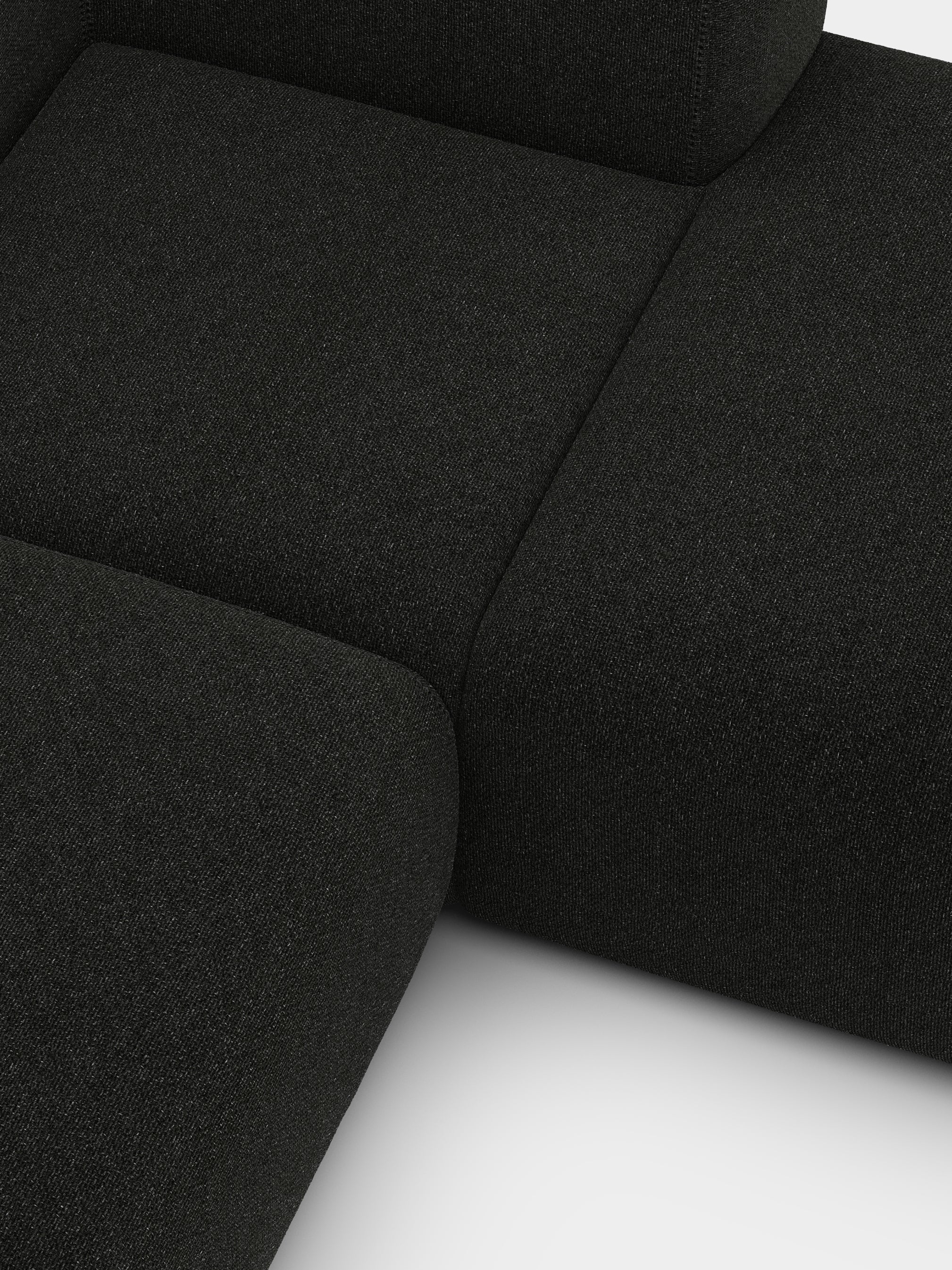Plump 2.5-Seater Right Chaise Longue Modular Sofa