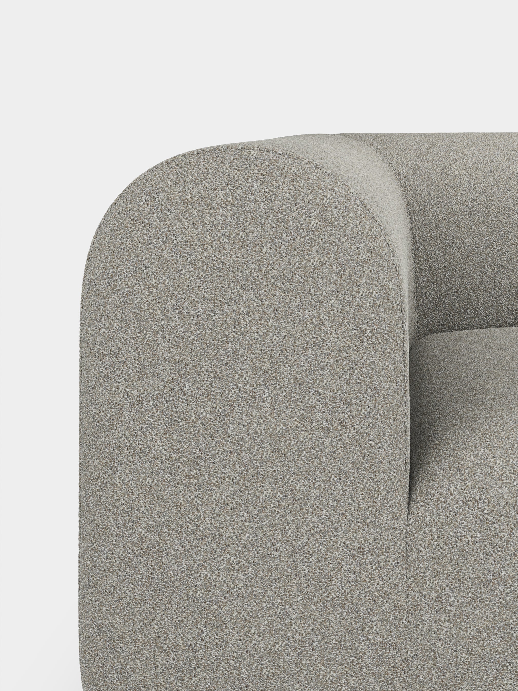 Plump 2.5-Seater Right Chaise Longue Modular Sofa