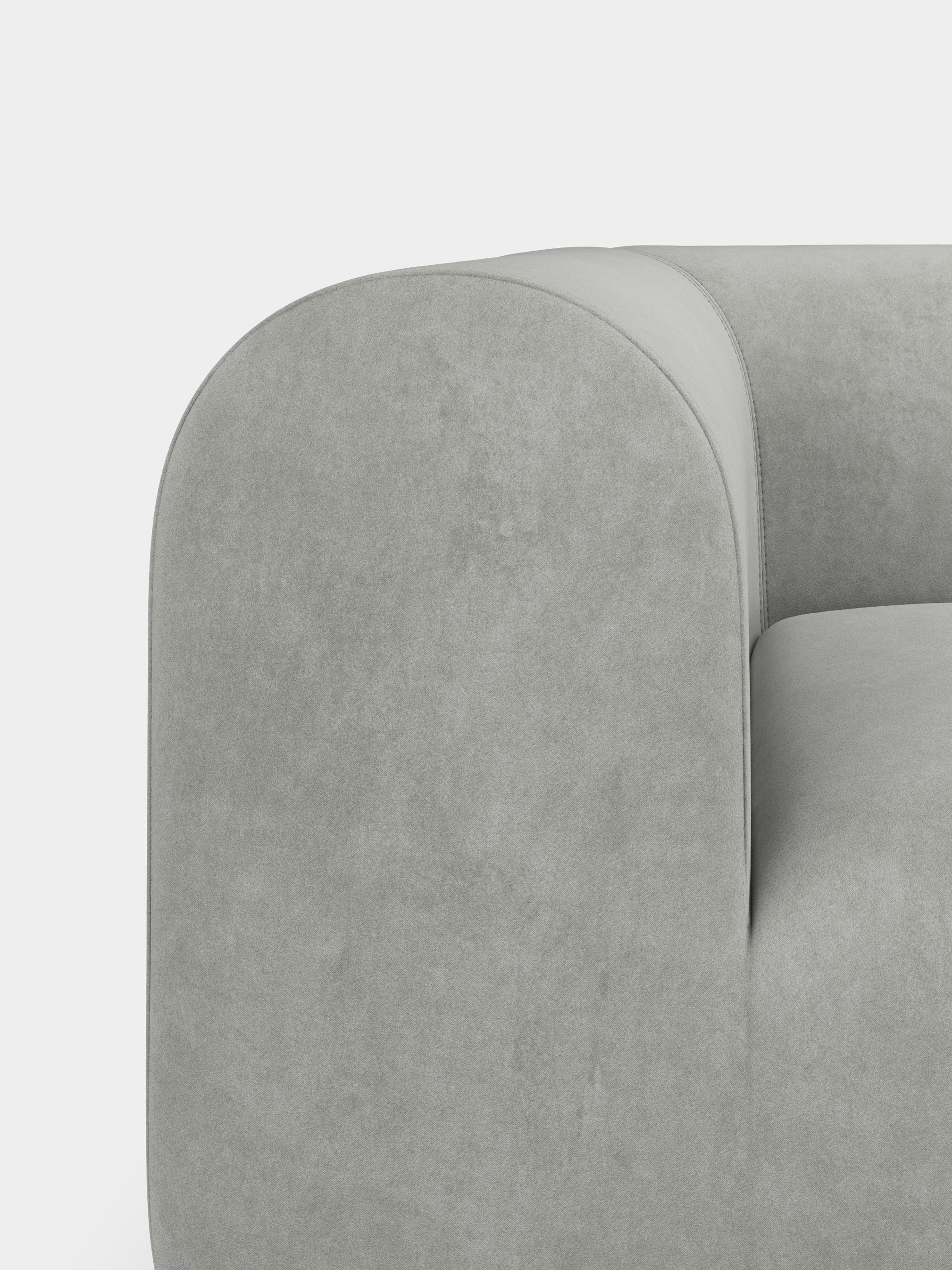 Plump 2.5-Seater Right Chaise Longue Modular Sofa