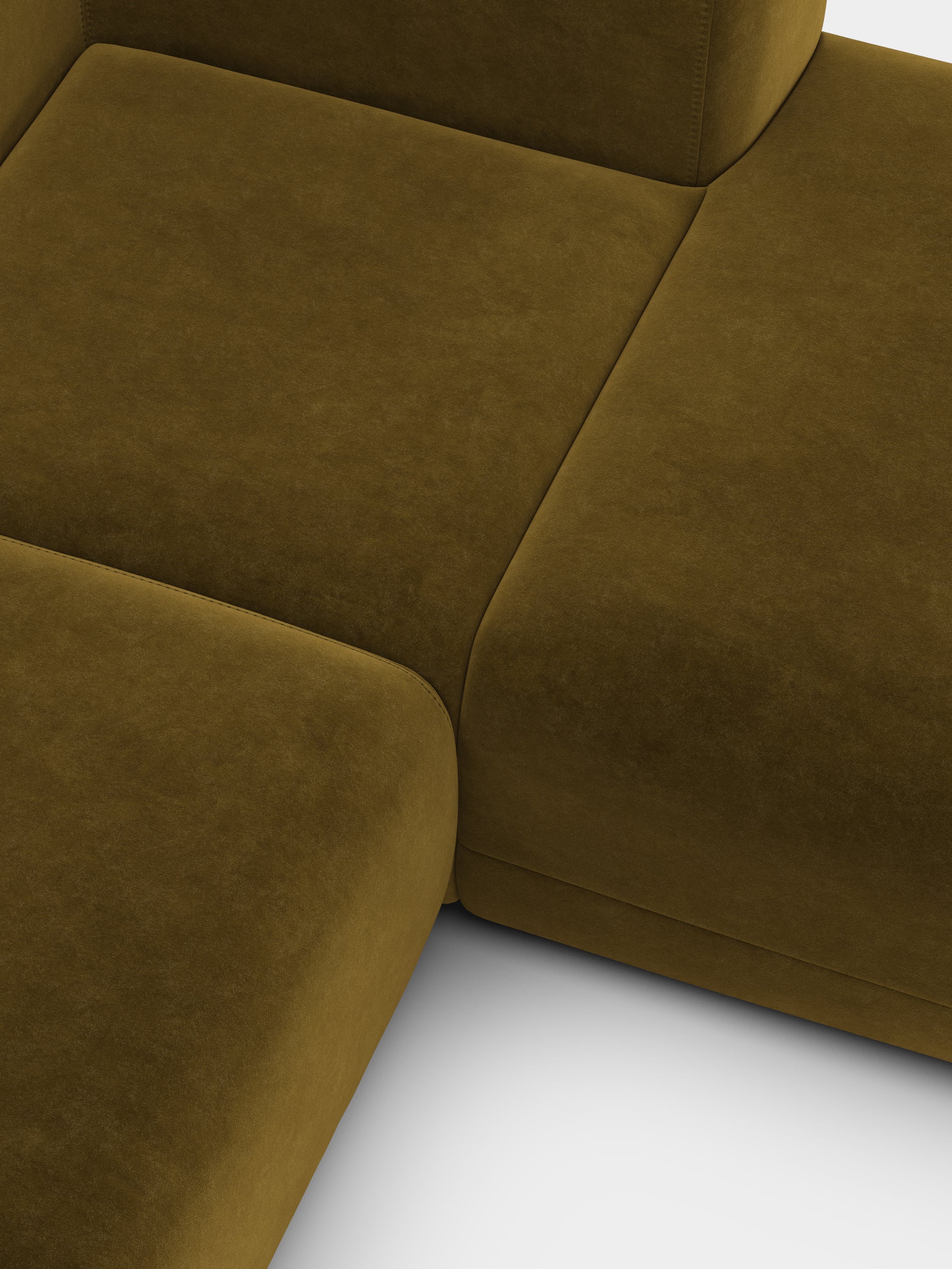 Plump 2.5-Seater Right Chaise Longue Modular Sofa