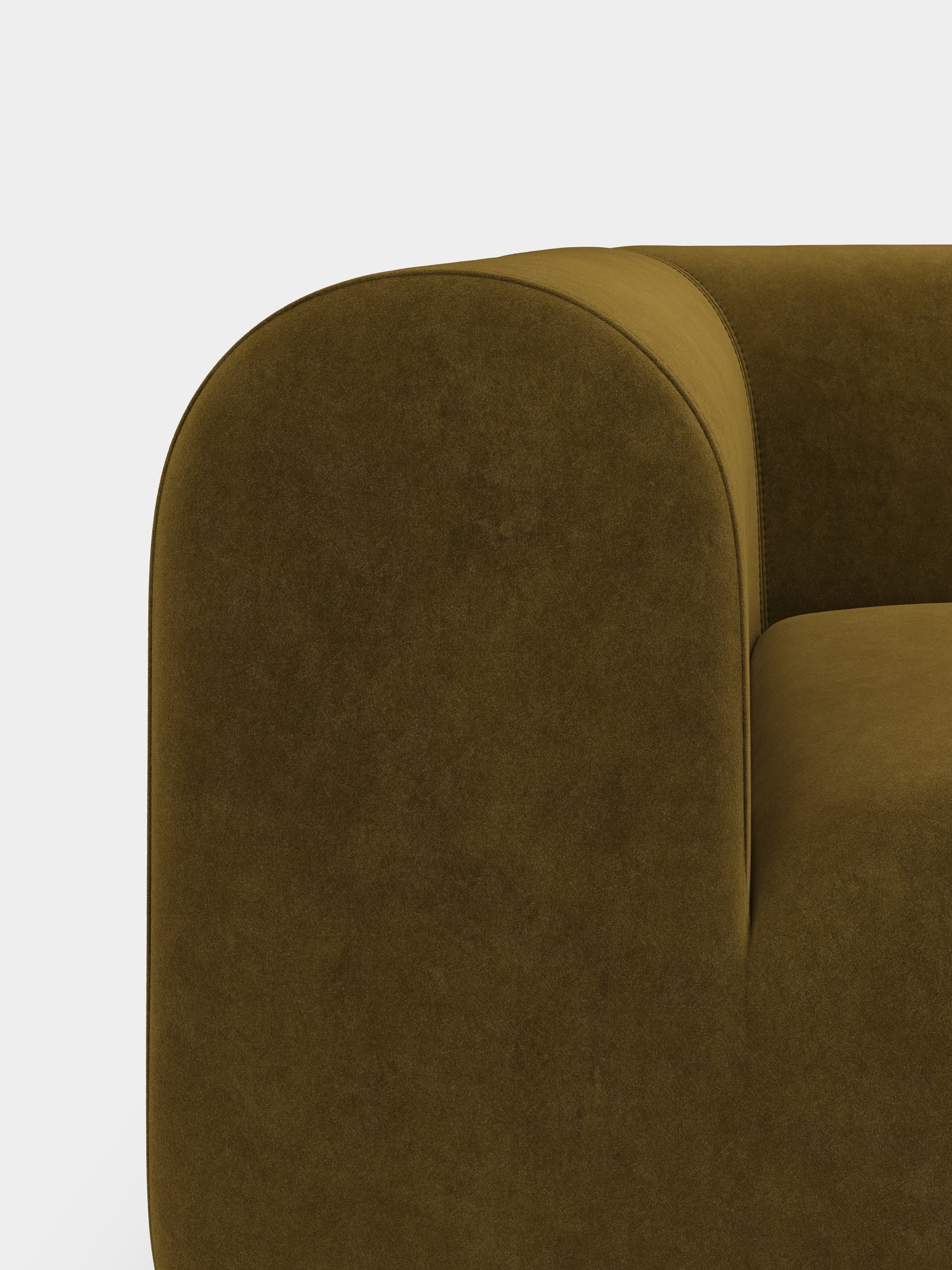 Plump 2.5-Seater Right Chaise Longue Modular Sofa
