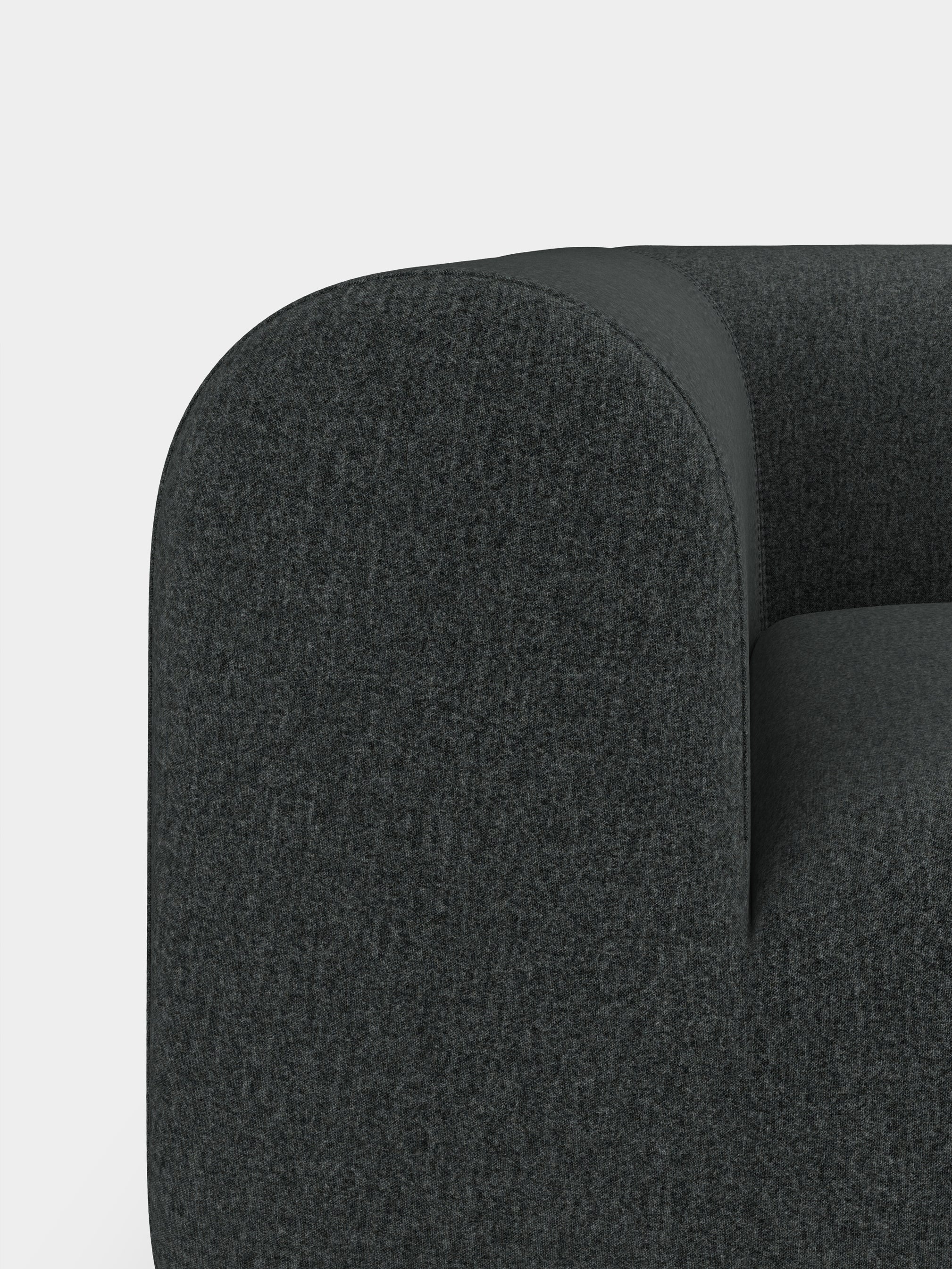 Plump 2.5-Seater Right Chaise Longue Modular Sofa