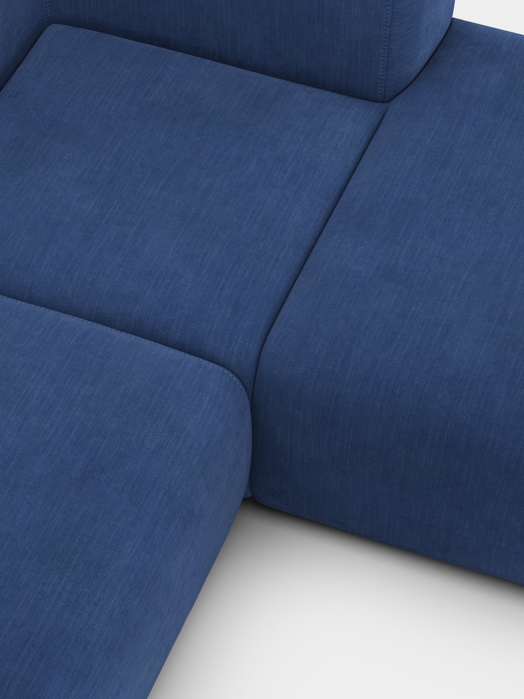 Plump 2.5-Seater Right Chaise Longue Modular Sofa