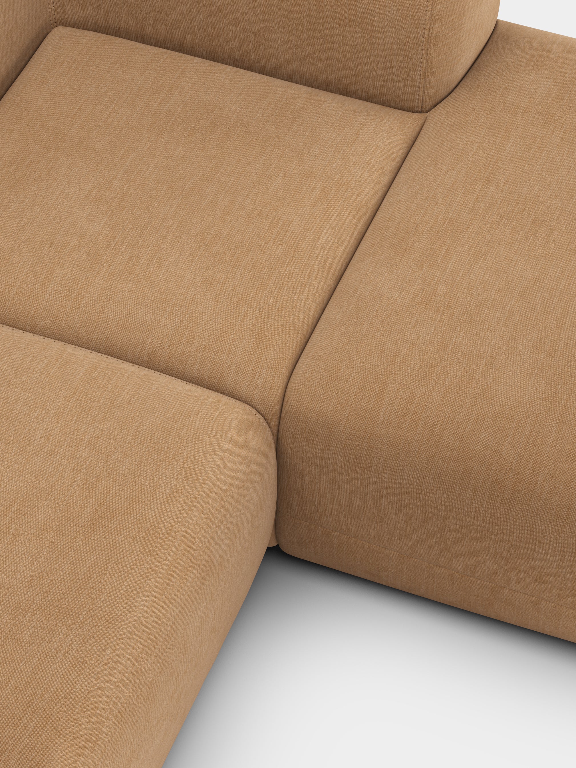 Plump 2.5-Seater Right Chaise Longue Modular Sofa