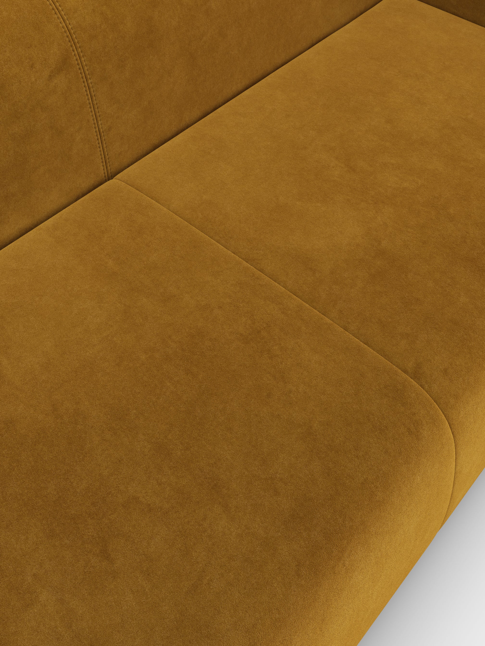 Plump 3-Seater Fixed Sofa