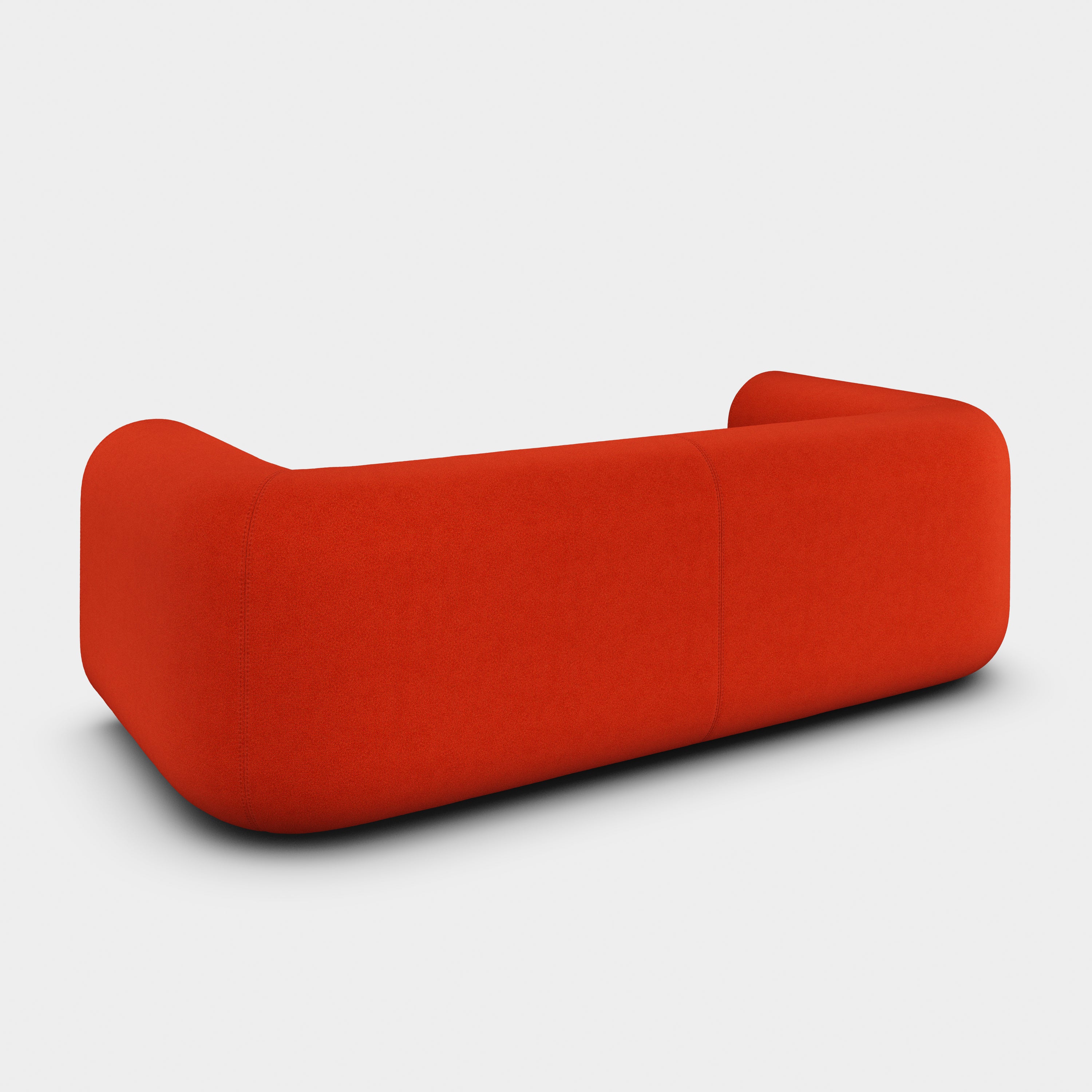Plump 3-Seater Fixed Sofa
