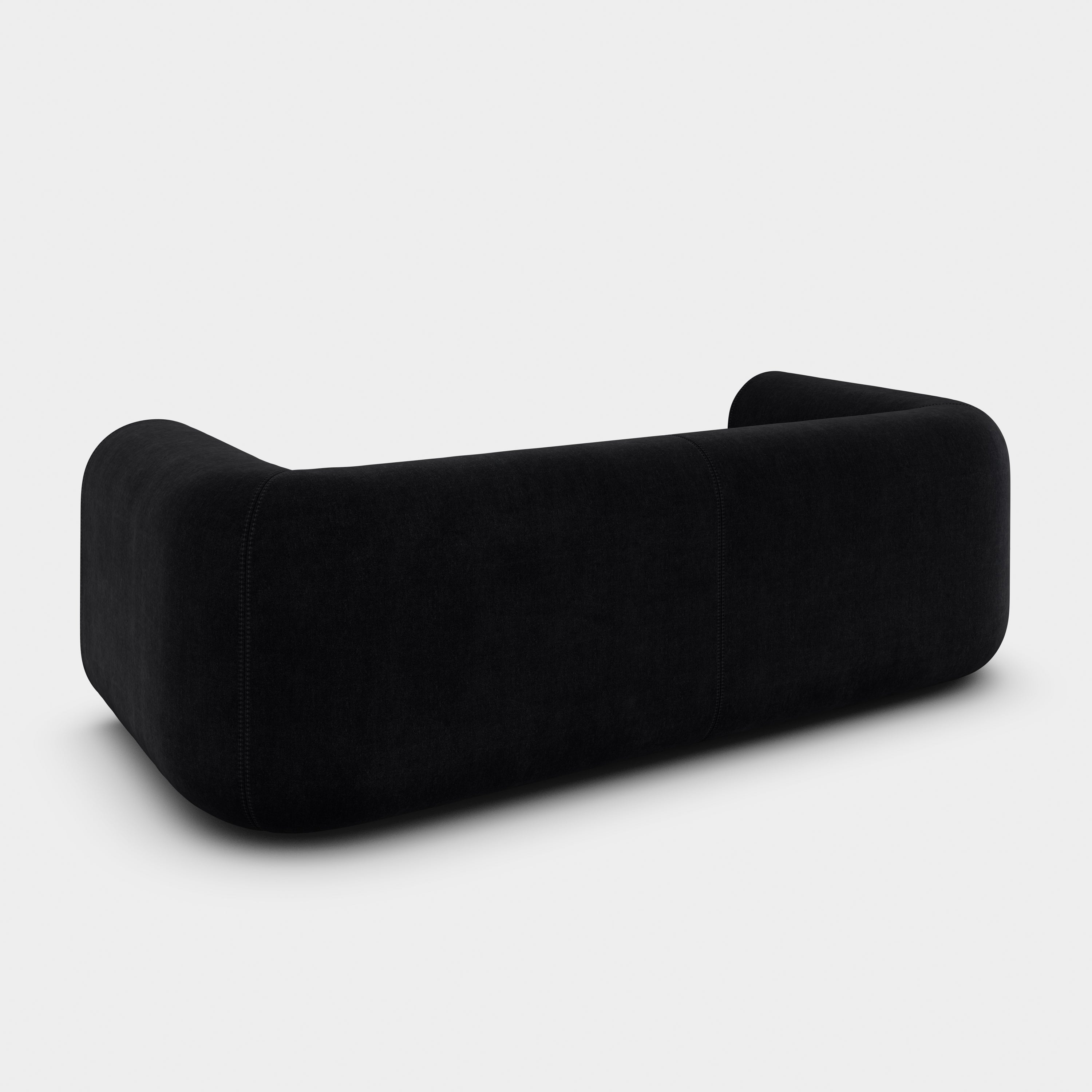 Plump 3-Seater Fixed Sofa