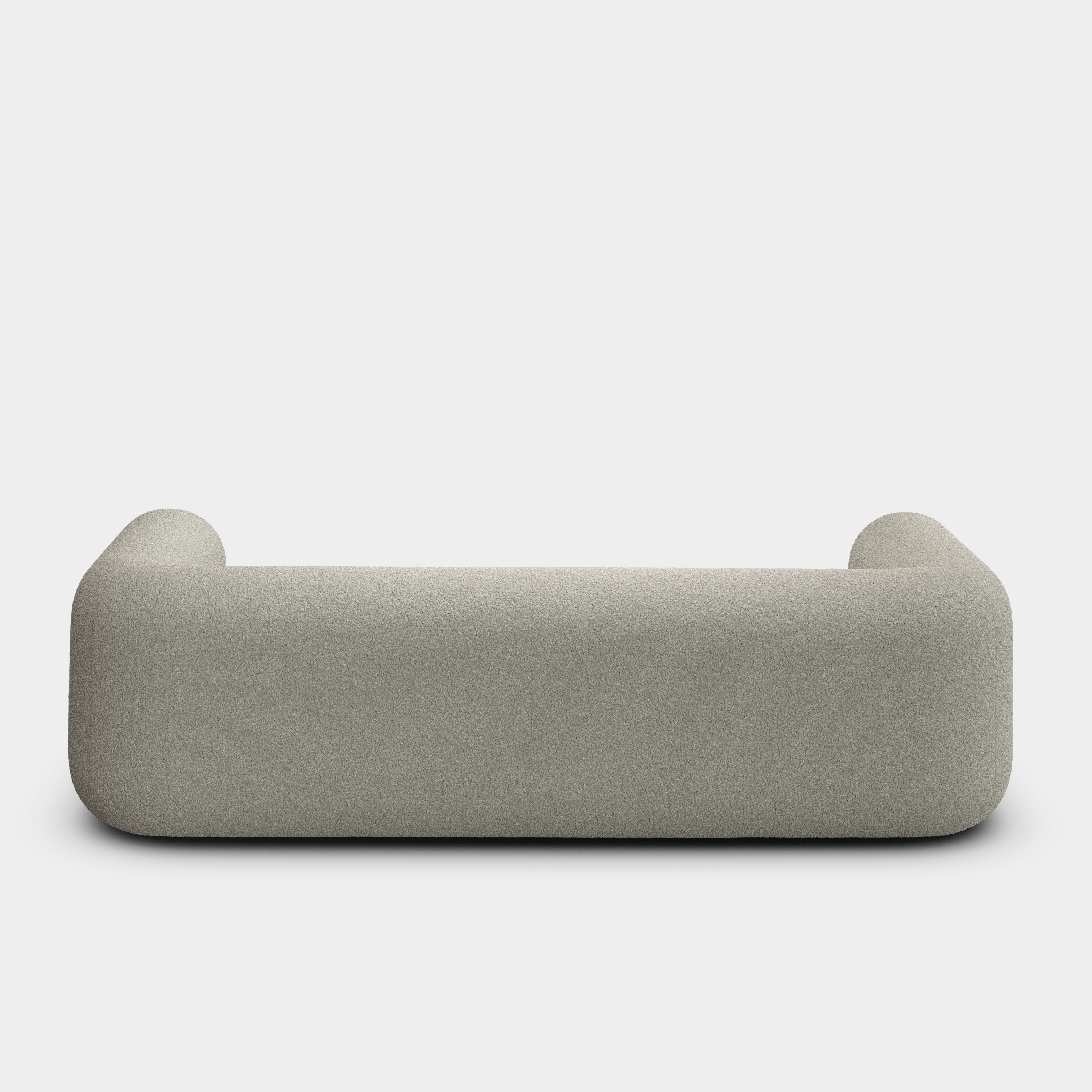 Plump 3-Seater Fixed Sofa