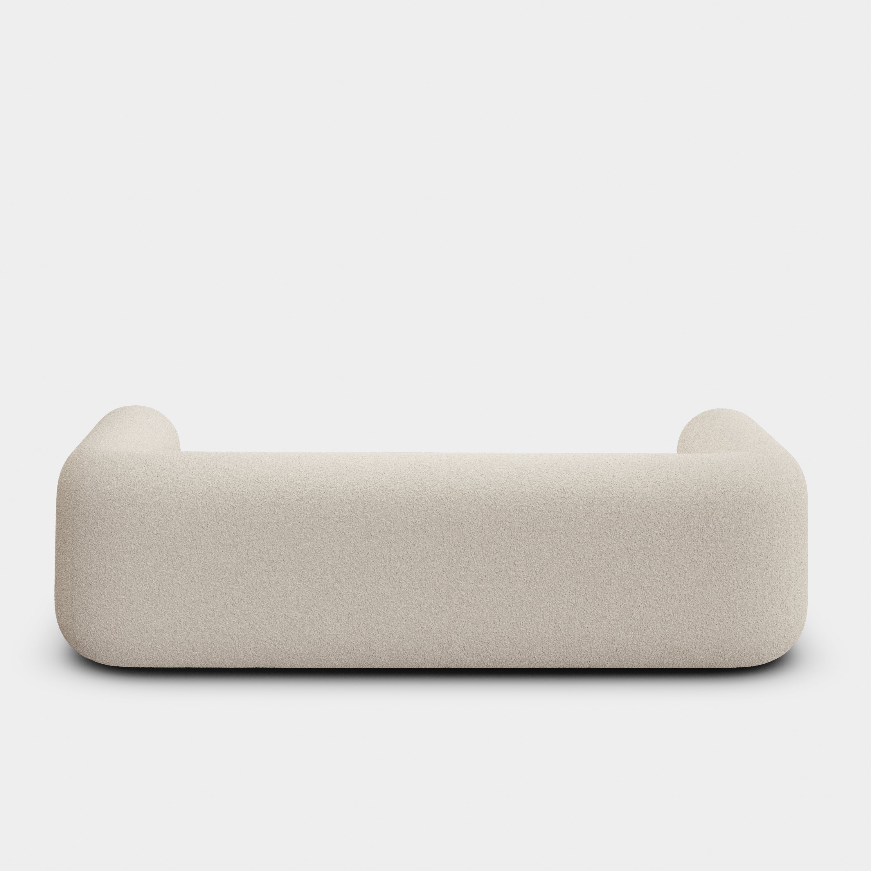 Plump 3-Seater Fixed Sofa