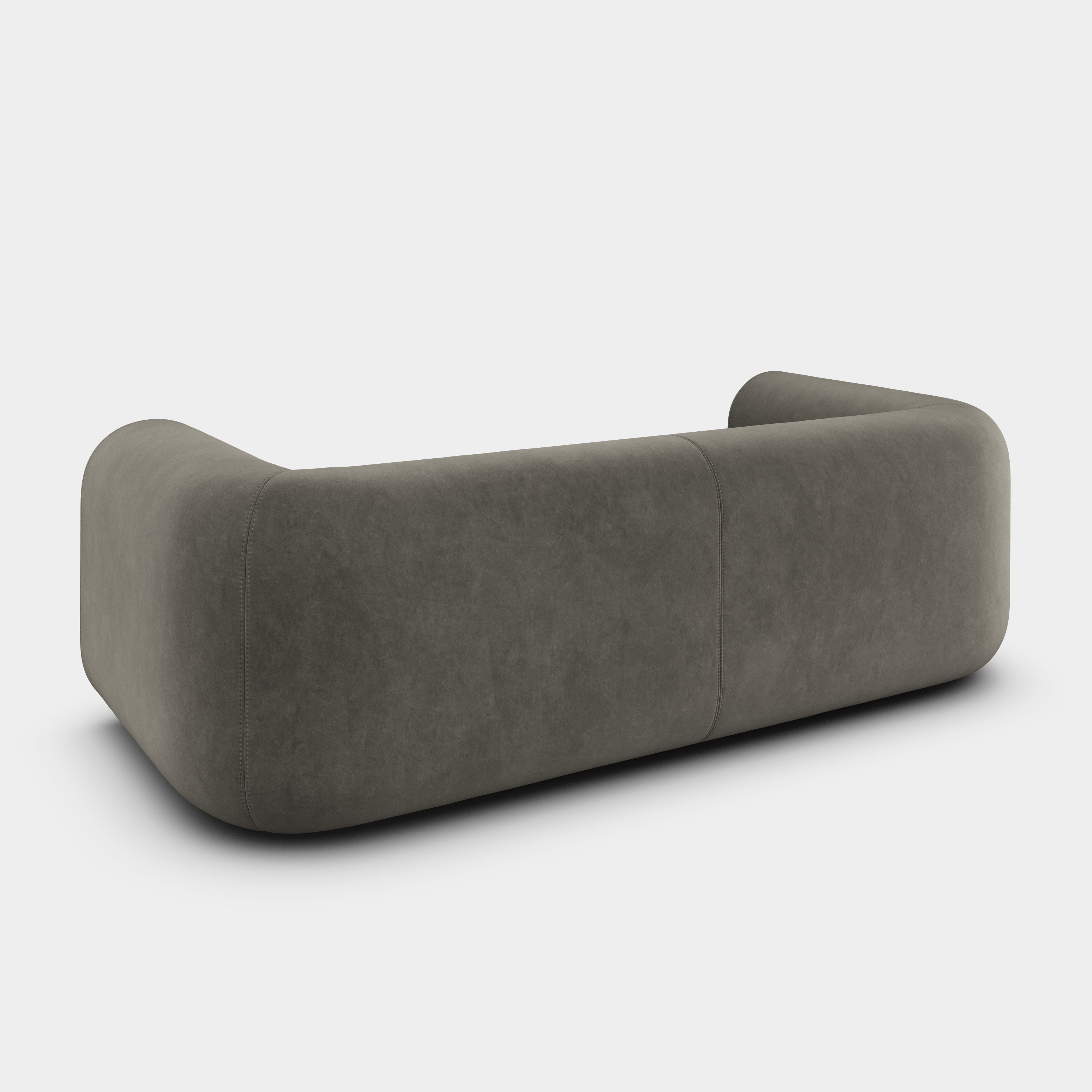 Plump 3-Seater Fixed Sofa