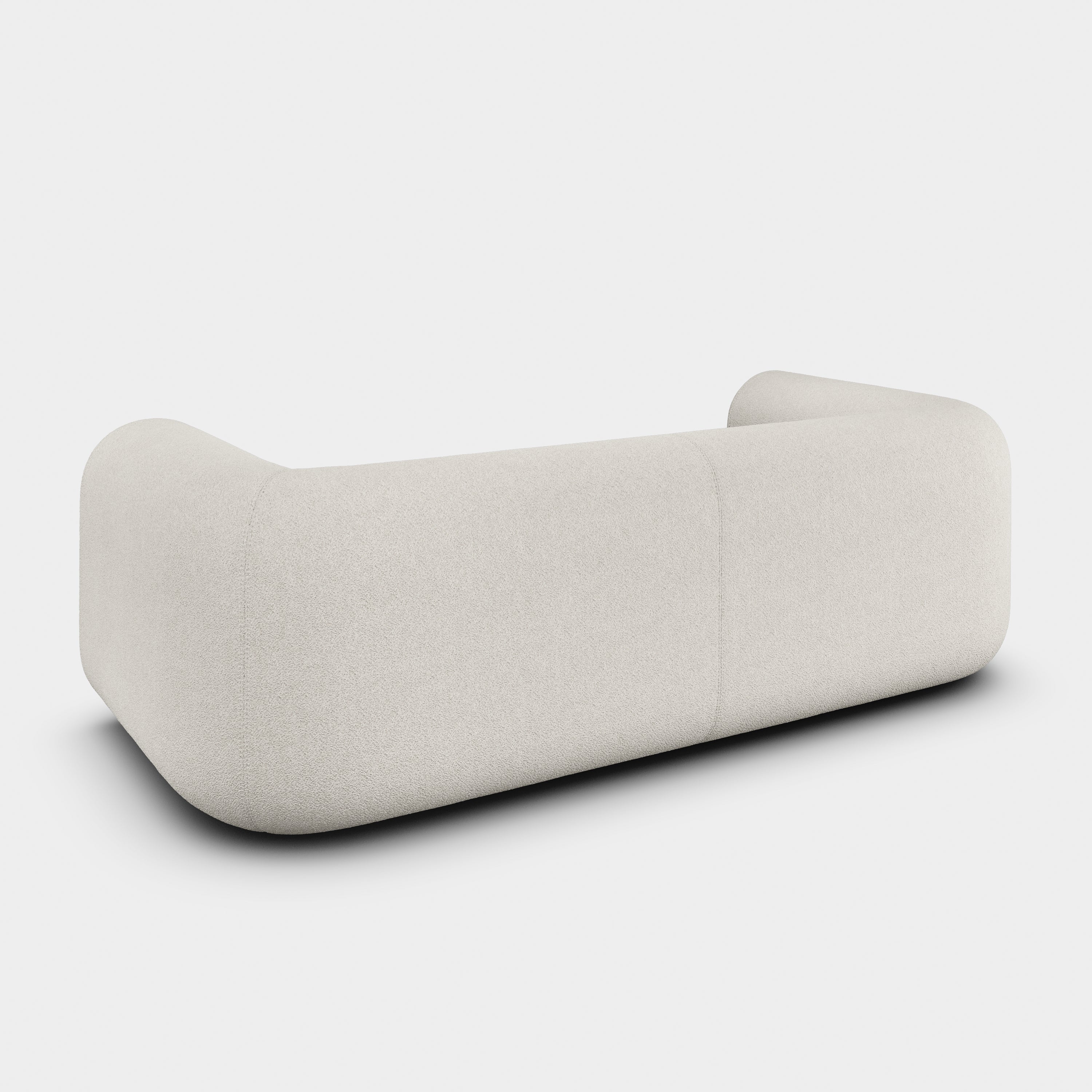 Plump 3-Seater Fixed Sofa