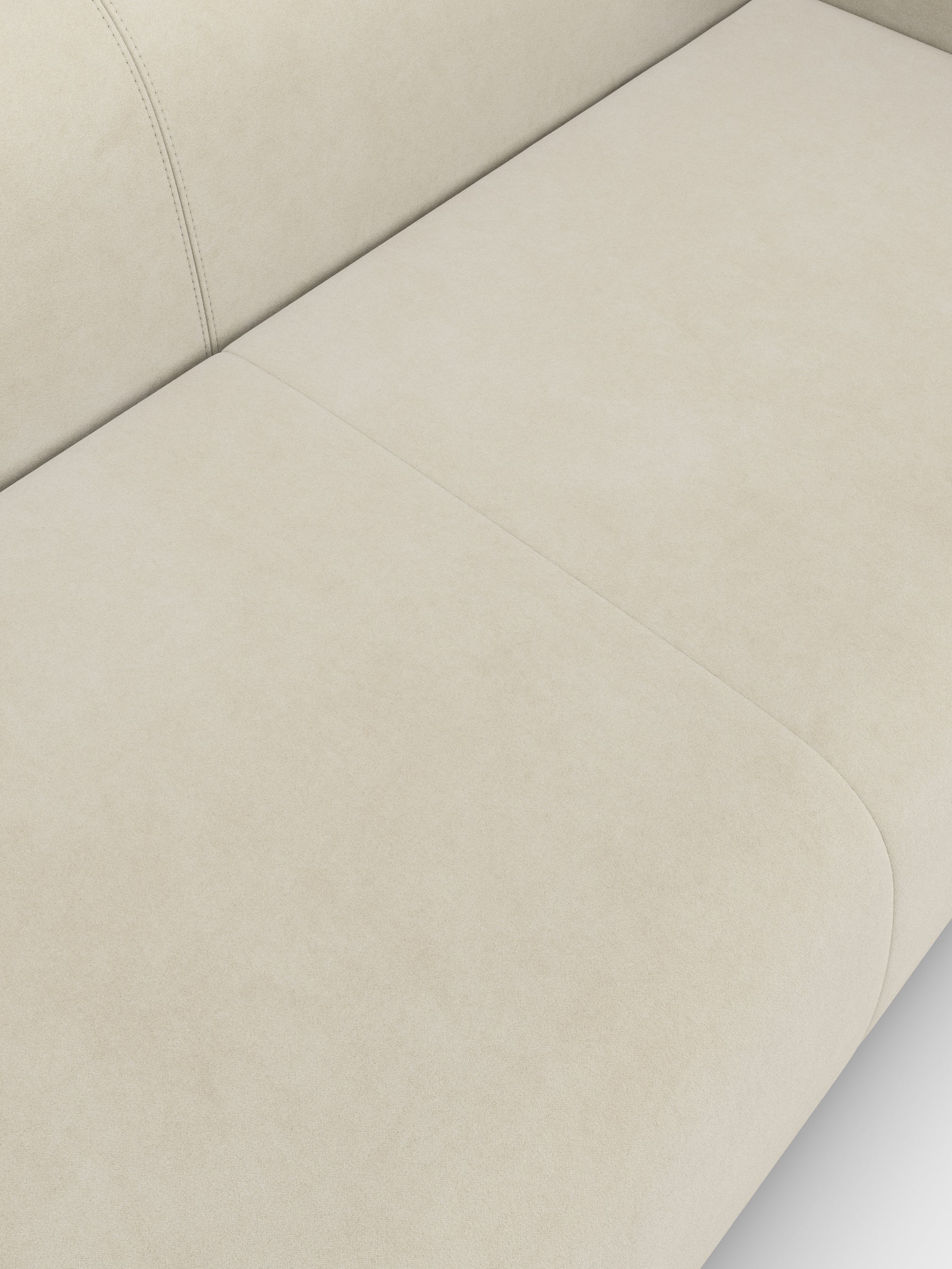 Plump 3-Seater Fixed Sofa