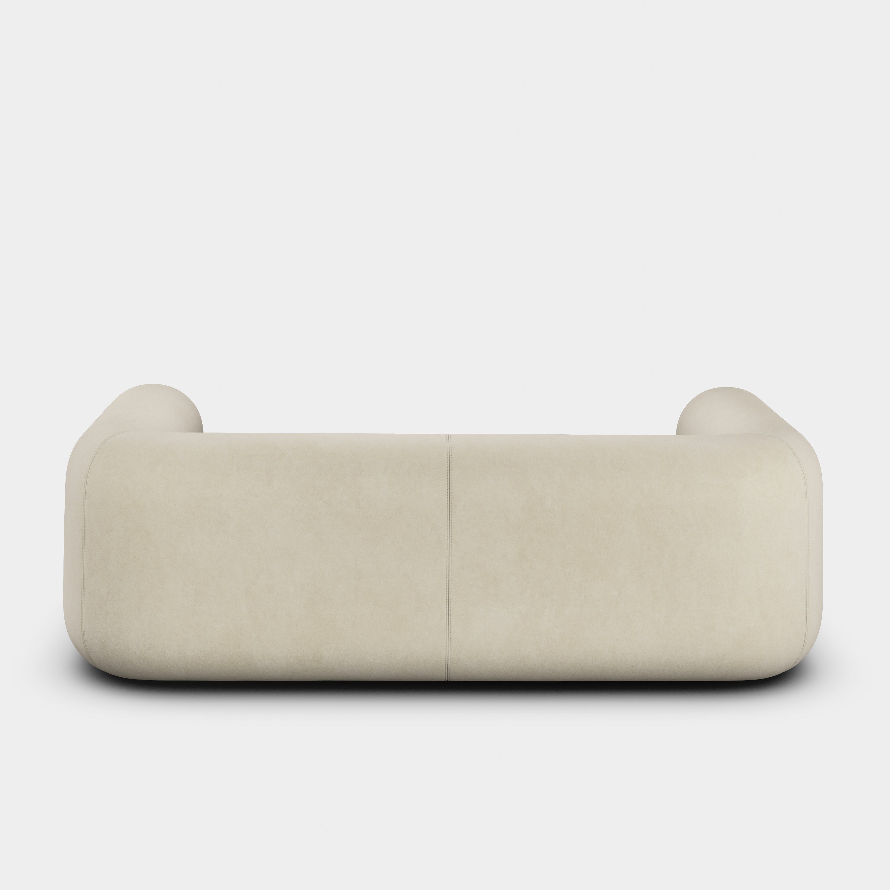 Plump 3-Seater Fixed Sofa