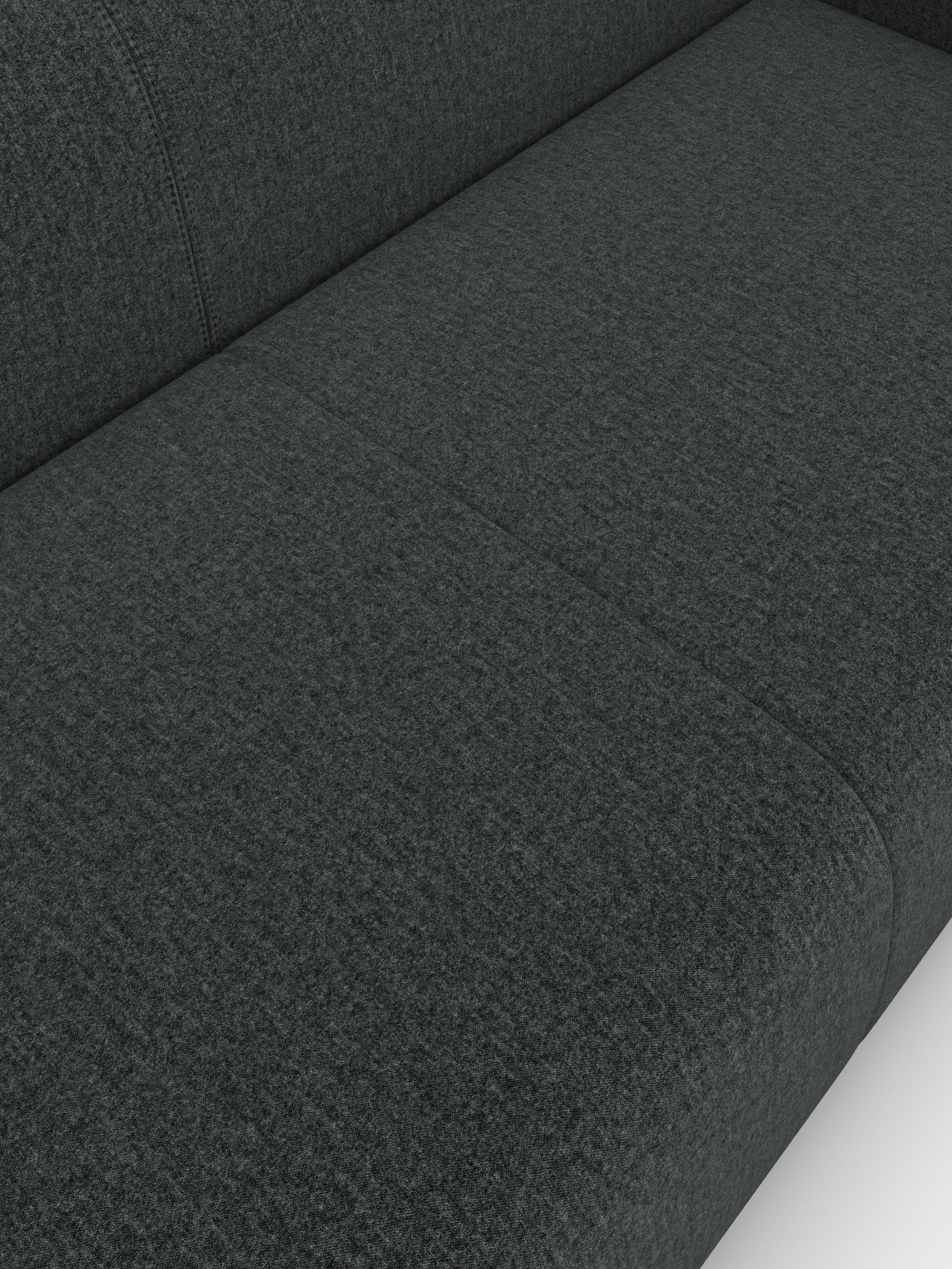 Plump 3-Seater Fixed Sofa