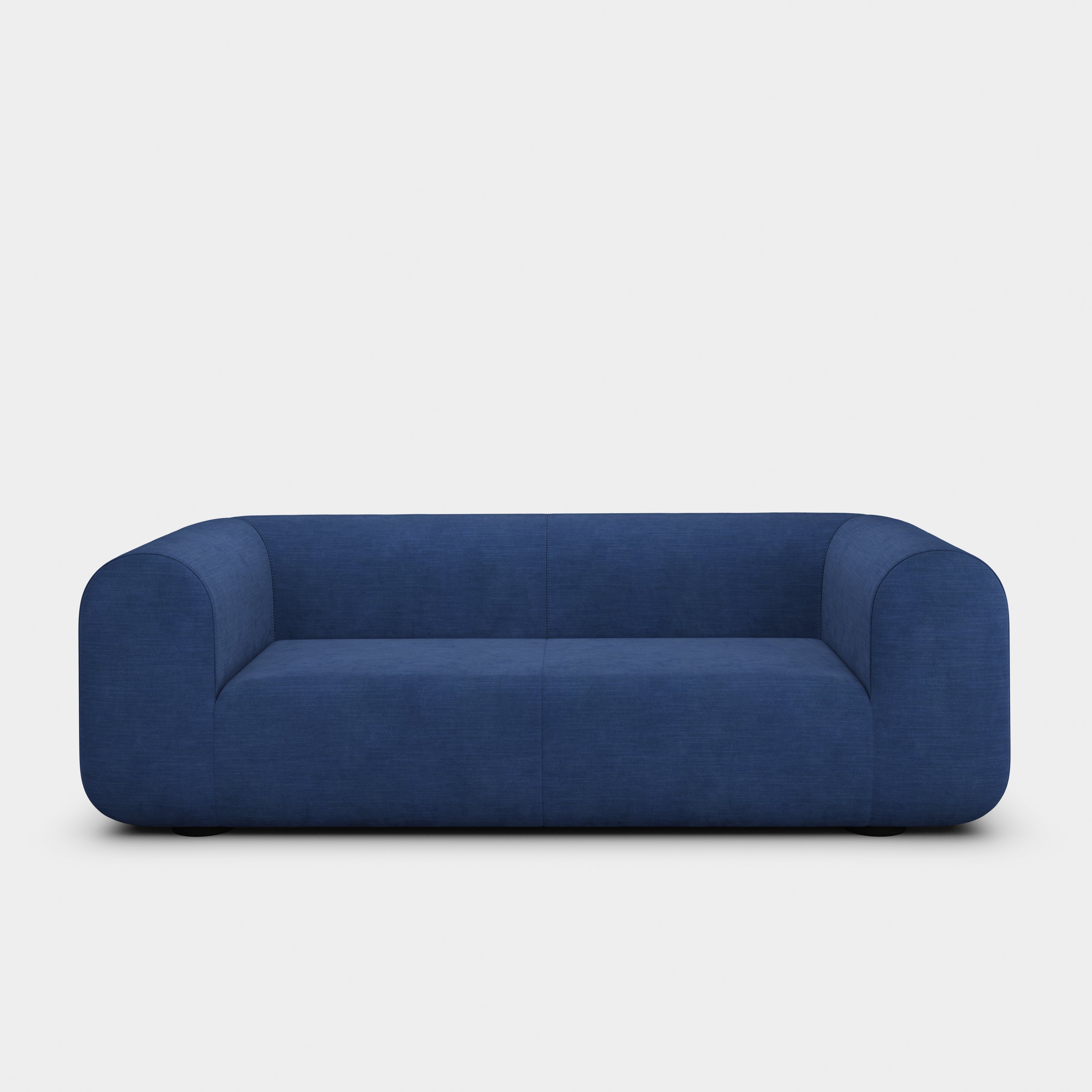 Plump 3-Seater Fixed Sofa