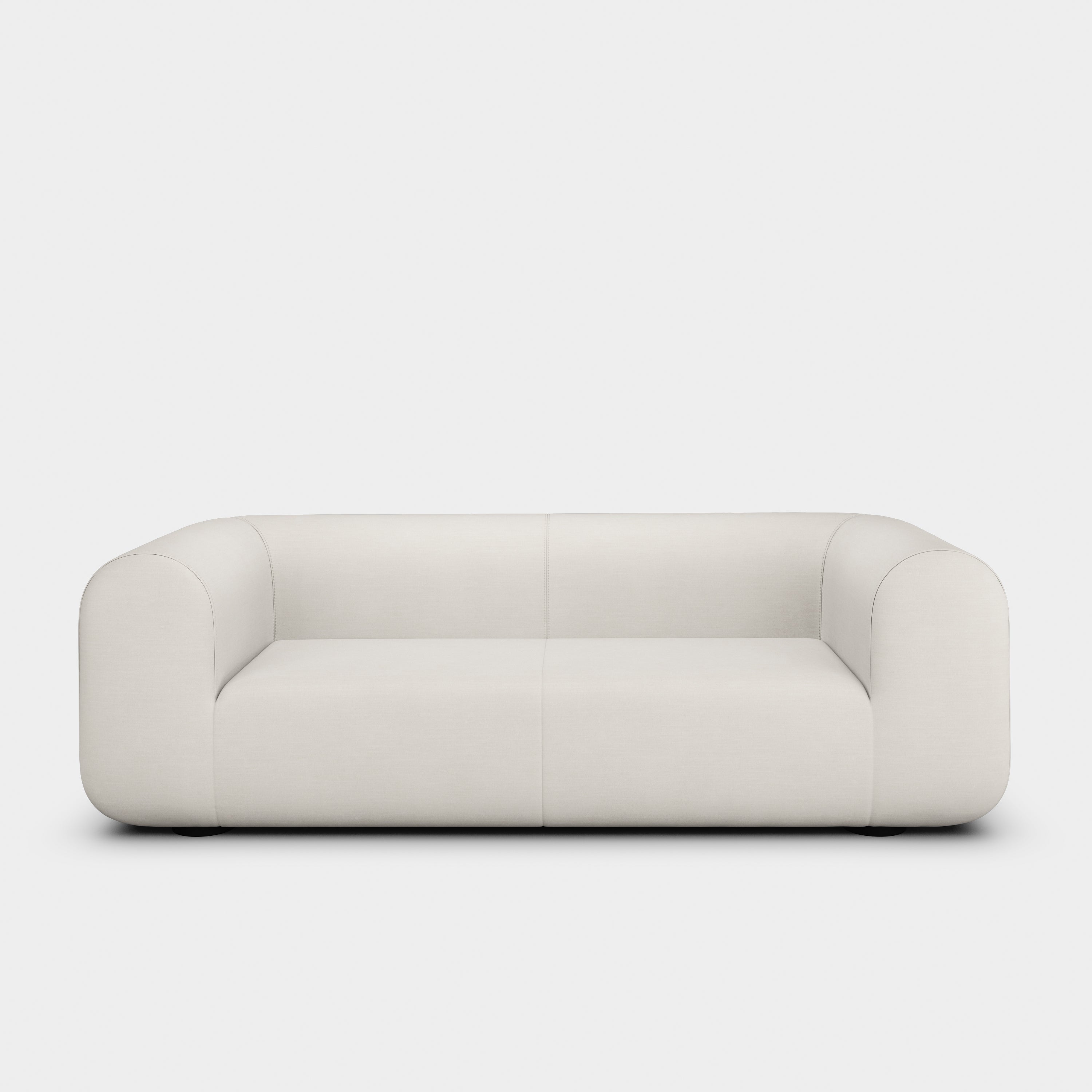 Plump 3-Seater Fixed Sofa