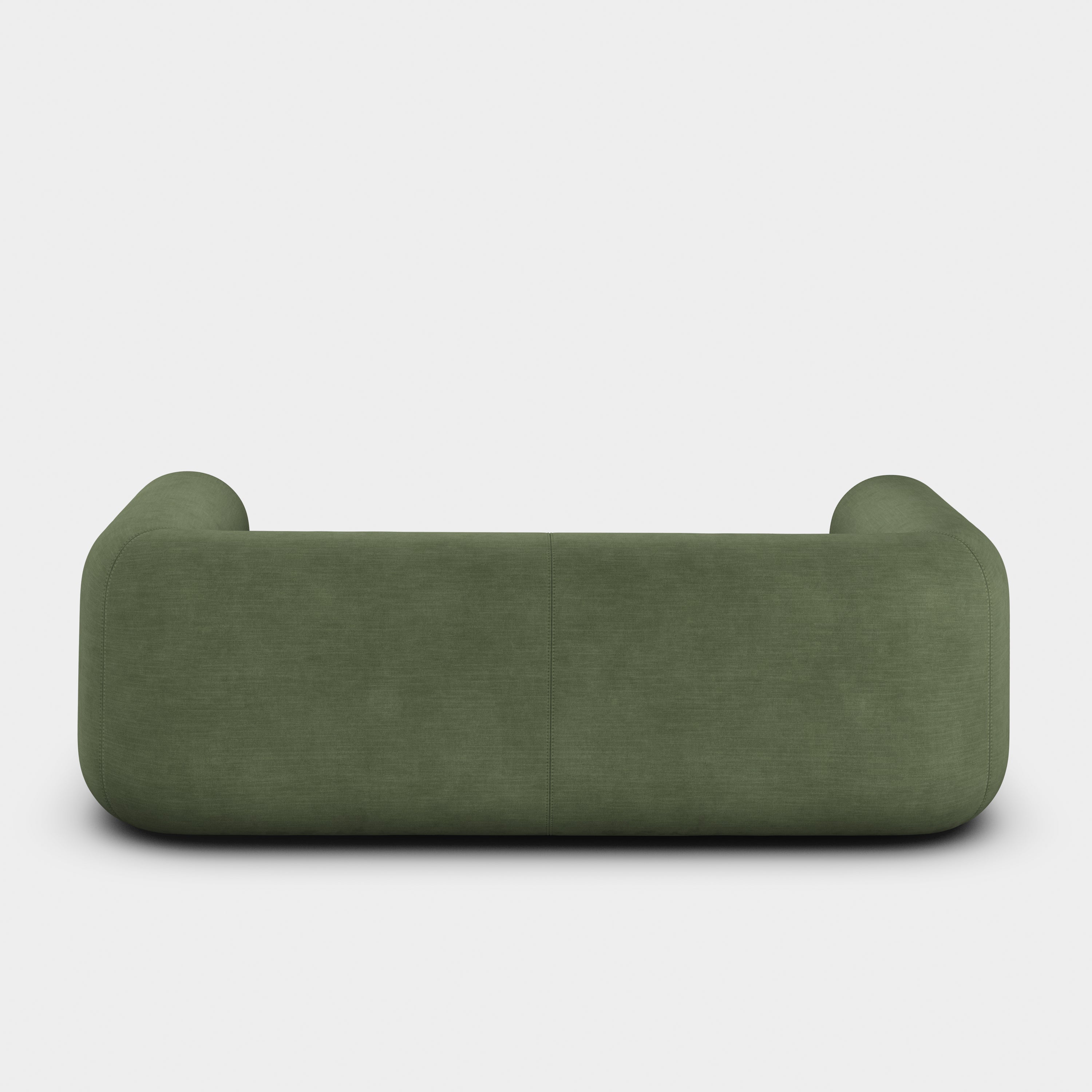 Plump 3-Seater Fixed Sofa