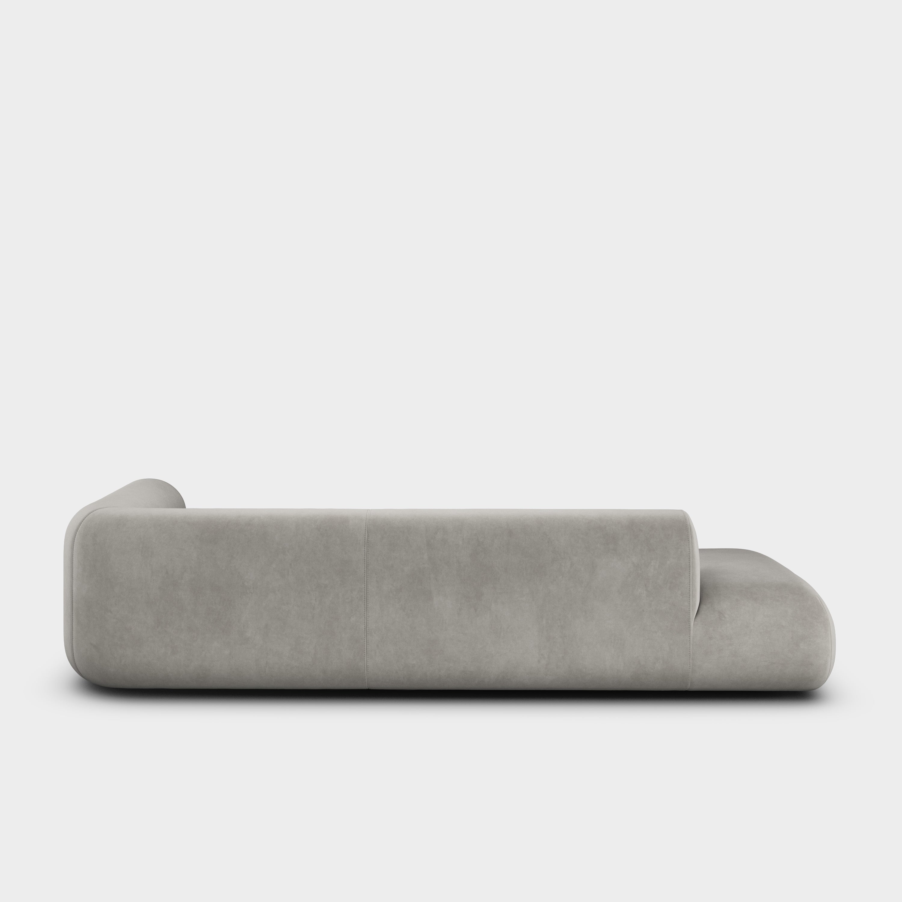 Plump 3-Seater Left Open Modular Sofa