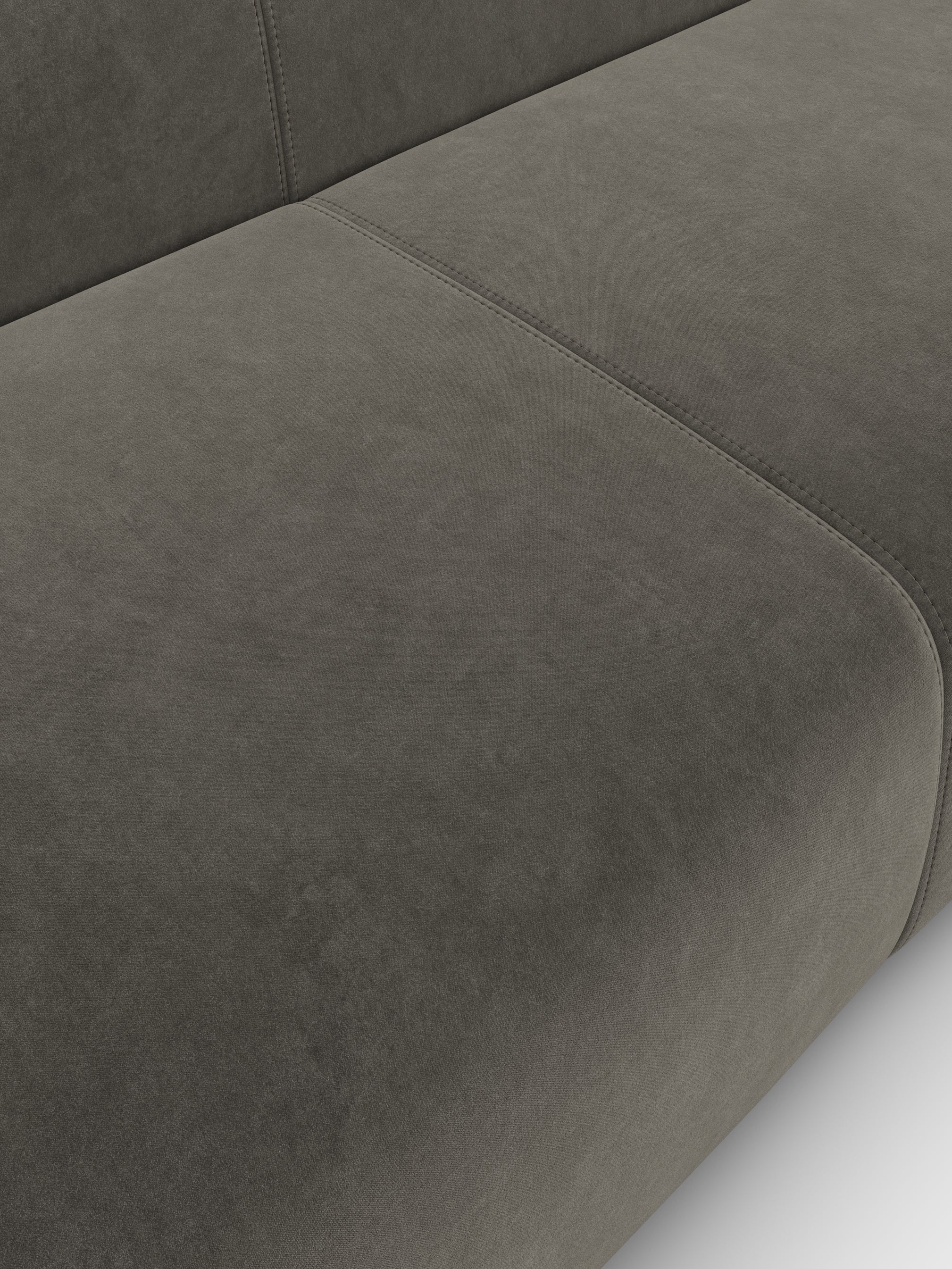 Plump 3-Seater Left Open Modular Sofa