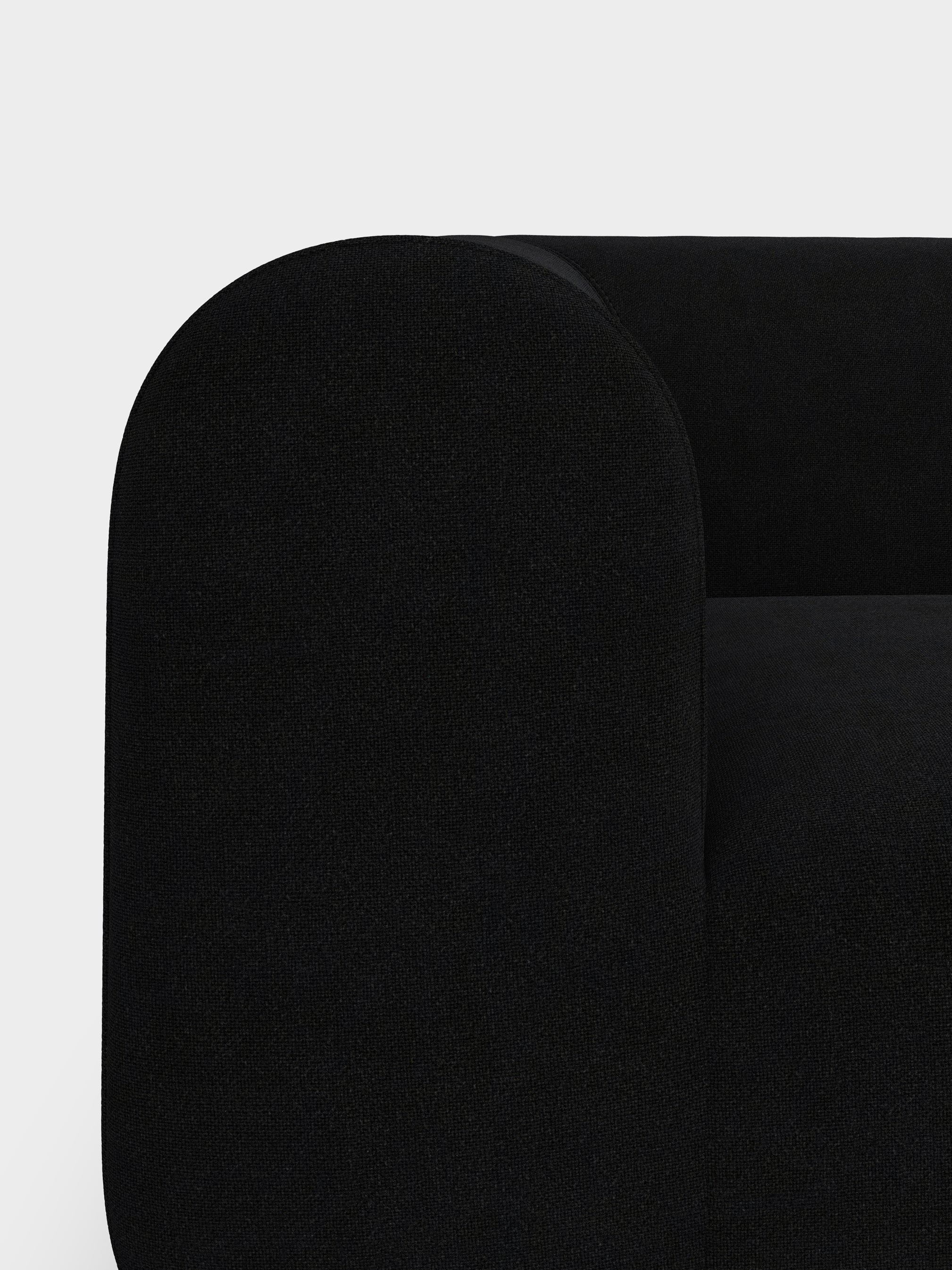 Plump 3-Seater Left Open Modular Sofa