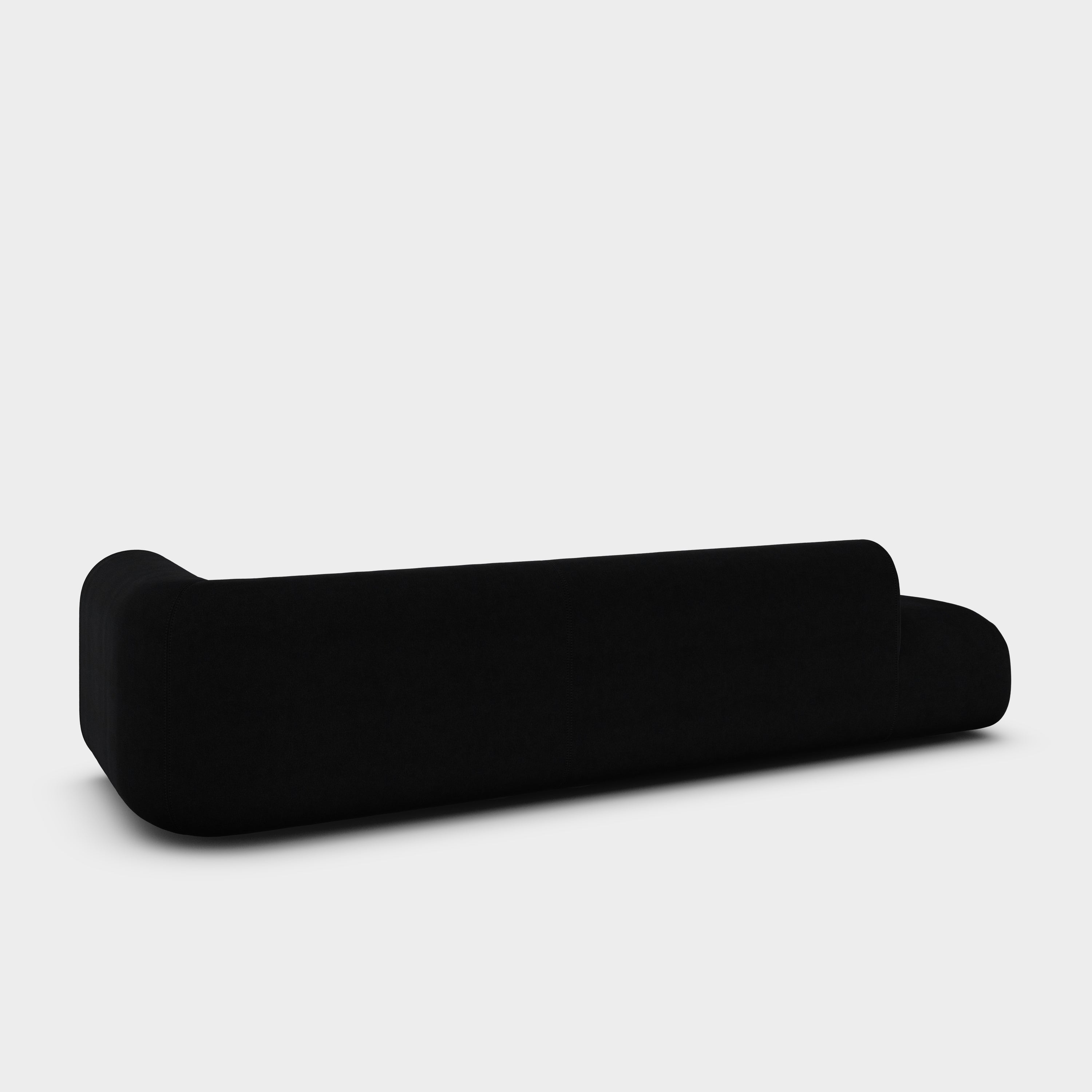 Plump 3-Seater Left Open Modular Sofa